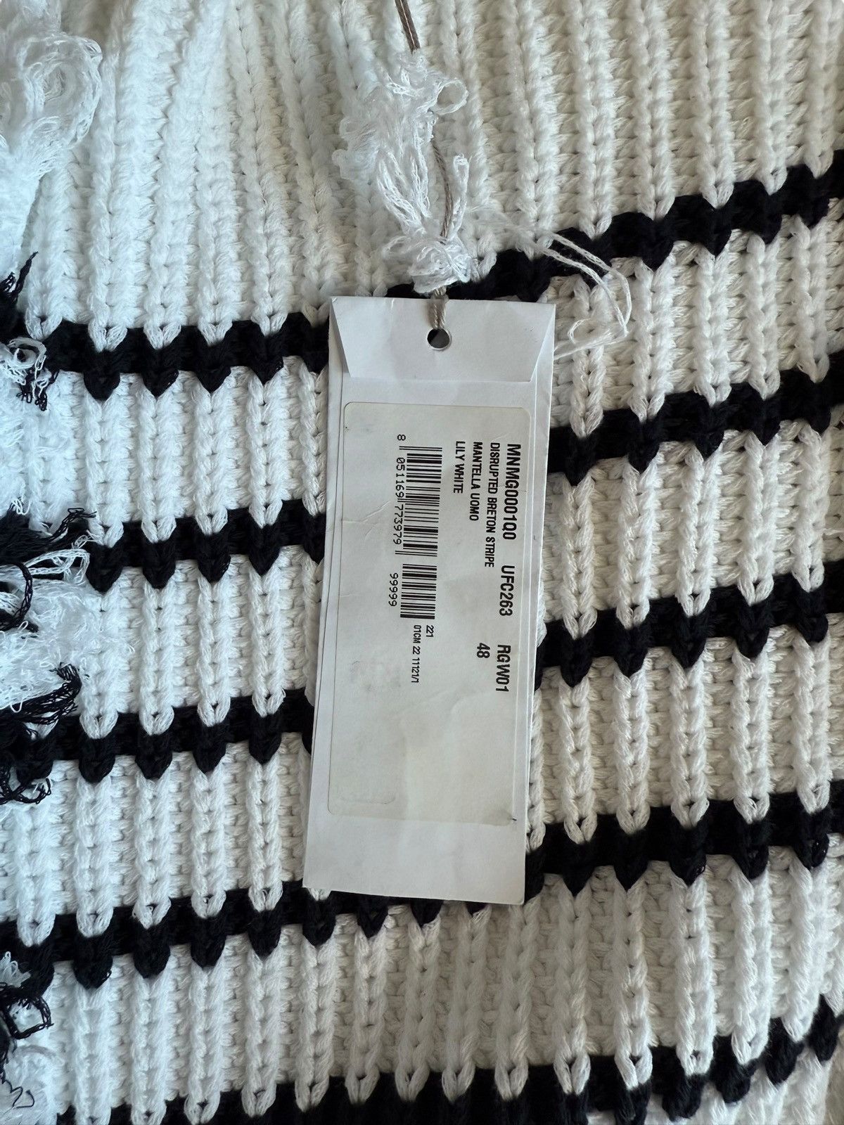 Marni Marni Striped Knitted Cape Size ONE SIZE - 7 Thumbnail