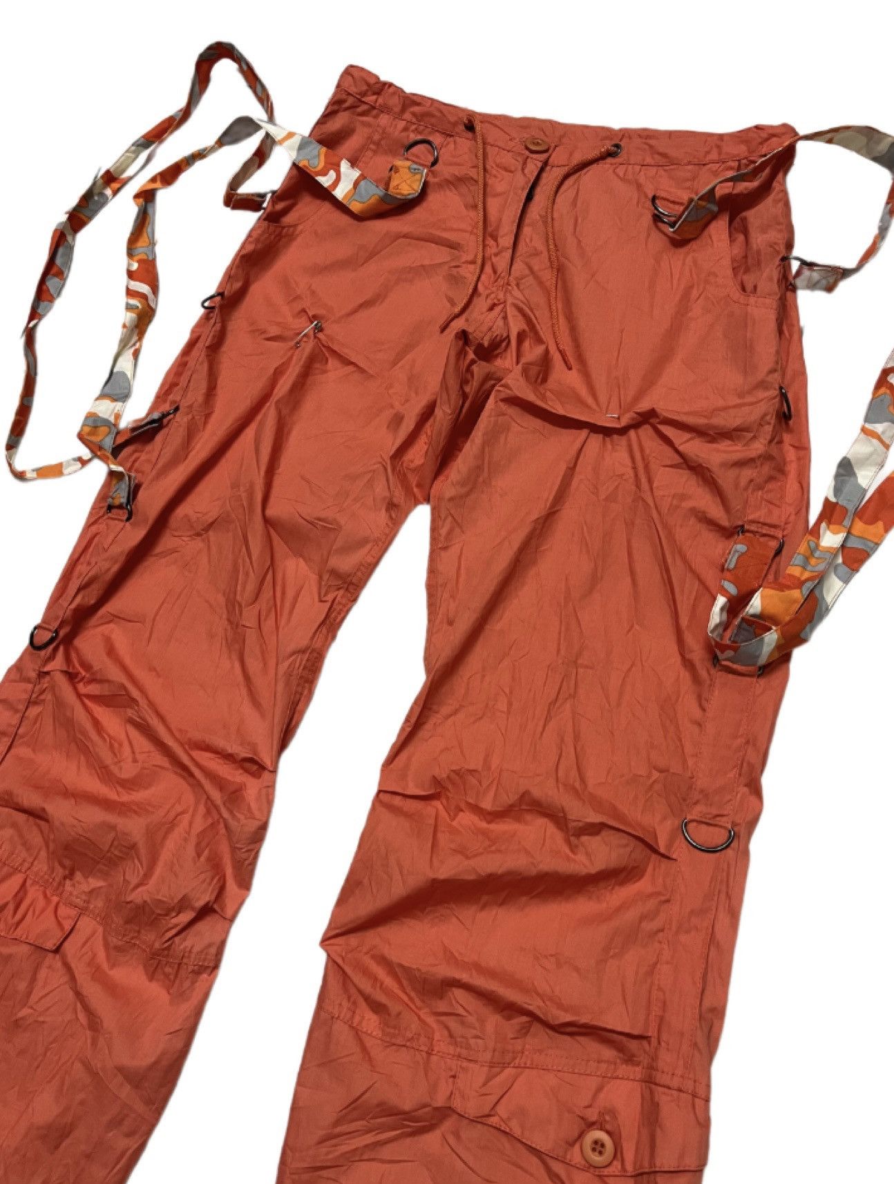Vintage Y2K Bondage Parachute UFO Cargo Pant x Rare Size 30" / US 8 / IT 44 - 7 Thumbnail