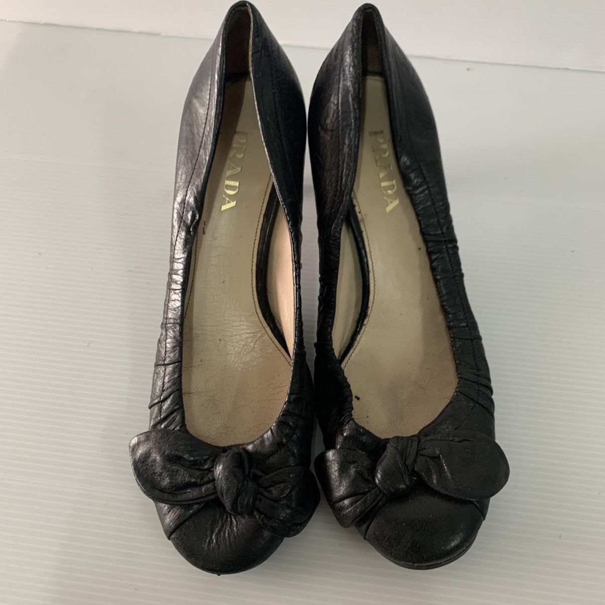 Prada Leather Heels