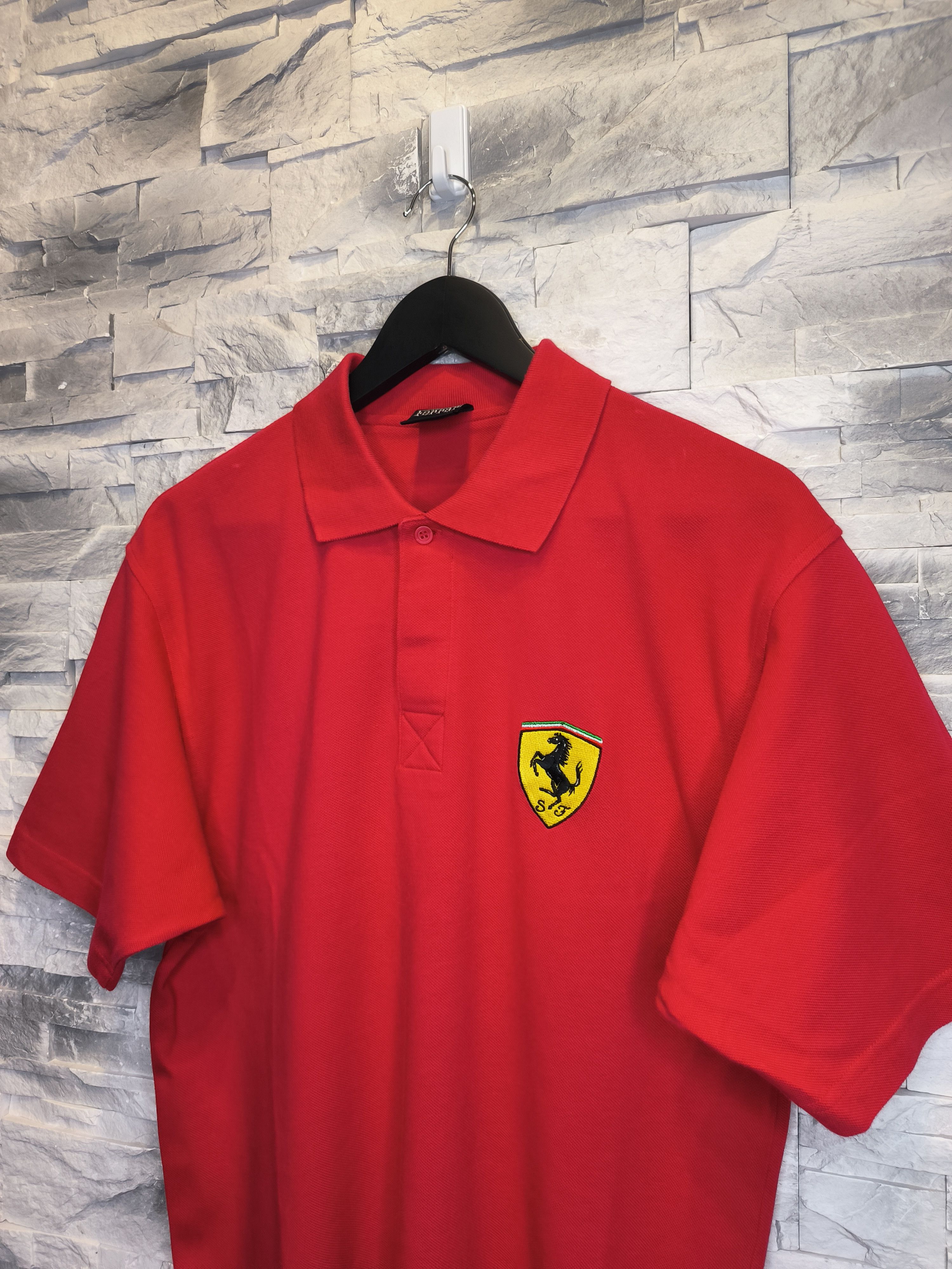 Ferrari Ferrari Polo Shirt 1999 Officiall Licensed 90s Logo Racing Size US M / EU 48-50 / 2 - 2 Thumbnail