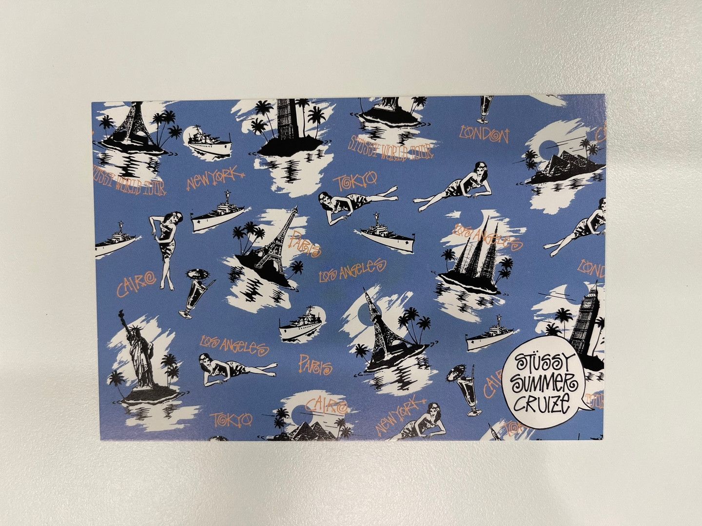Stussy STUSSY CHAPT SUMMER art Postercards 2010 Size ONE SIZE - 2 Thumbnail