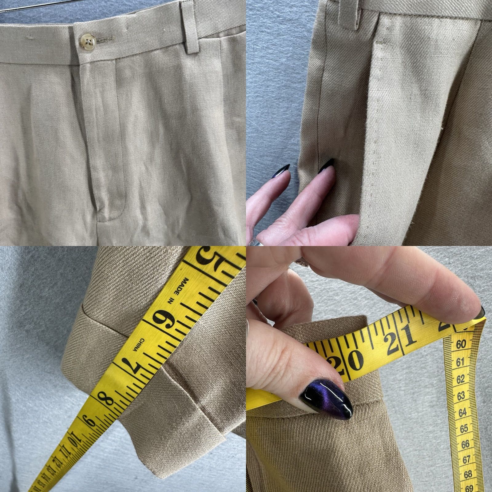 Suitsupply Suitsupply Bosa 100% Linen Pleated Shorts Capritex Leomaster 42 Made in ITALY Beige Linen Short Suitsupply Men 42 Casual Vintage: No Size US 42 / EU 58 - 8 Thumbnail