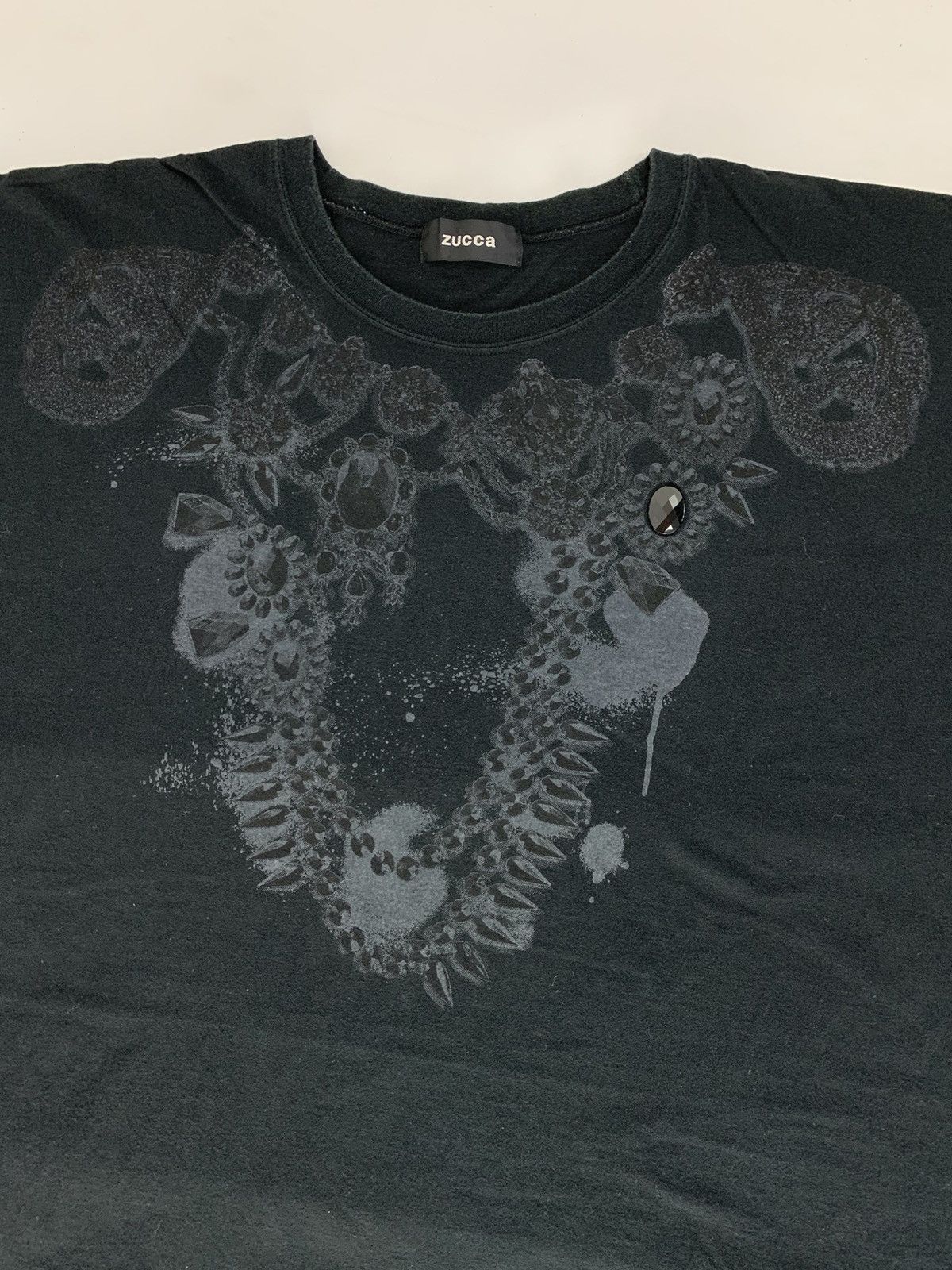 Zucca Zucca De Cabane Floral Lace Sleeveless Printed T-shirt Size US XXL / EU 58 / 5 - 3 Thumbnail