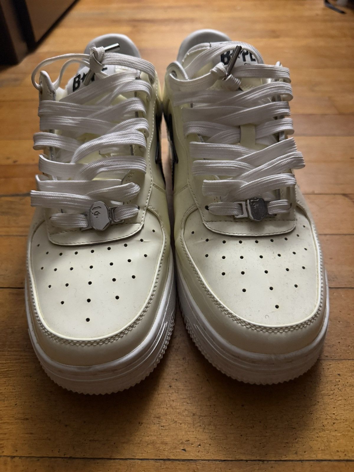 Bape Bapestas #2 M2 ‘White’ Size US 11 / EU 44 - 1 Thumbnail
