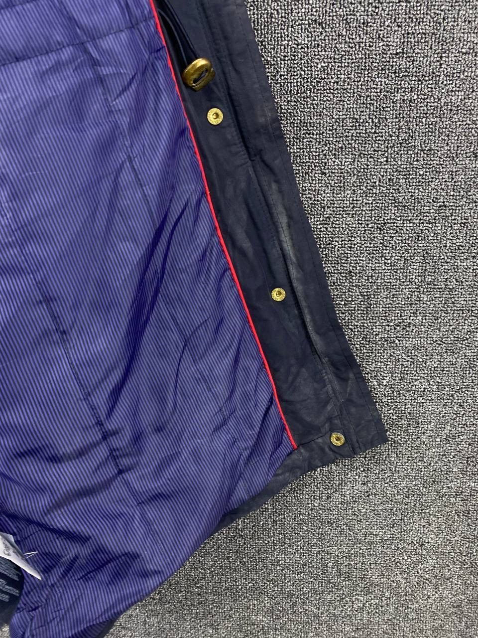 Tommy Hilfiger Vintage Tommy Hilfiger Faux Fur Hoodie Long Jacket Size M / US 6-8 / IT 42-44 - 12 Thumbnail