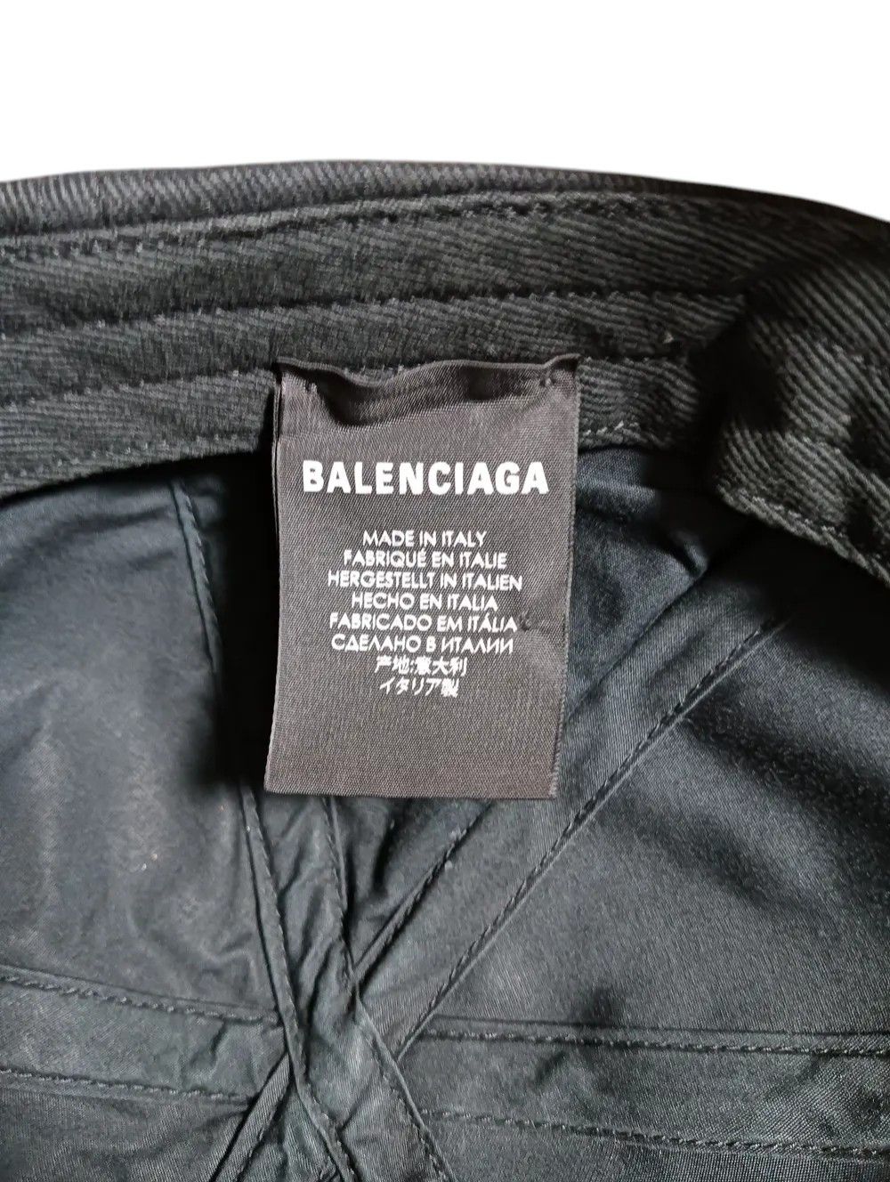 Balenciaga Embroidered Logo Baseball Cap Size ONE SIZE - 7 Thumbnail