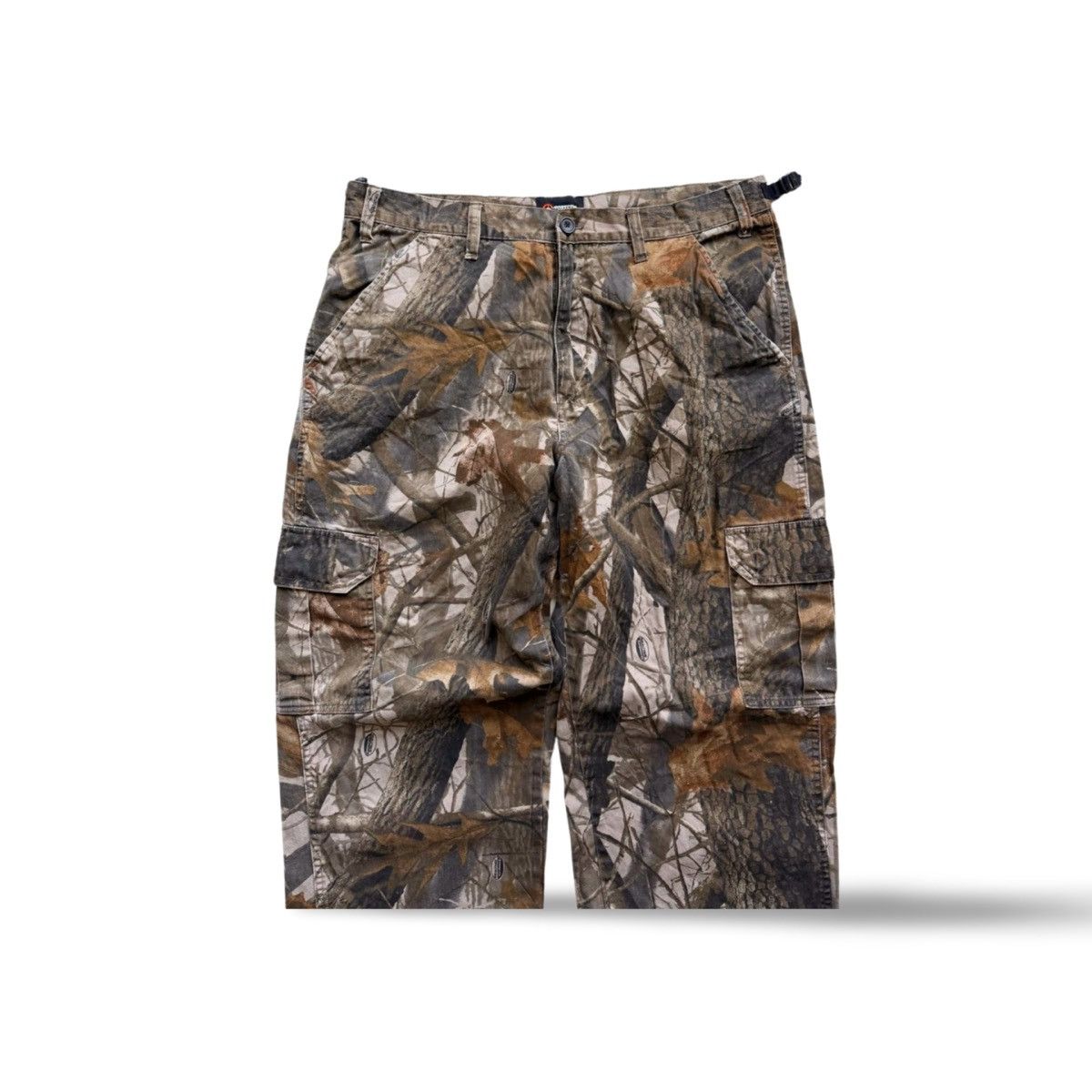 Vintage Super Baggy Wide Leg RealTree Camo Pants Size US 36 / EU 52 - 4 Thumbnail
