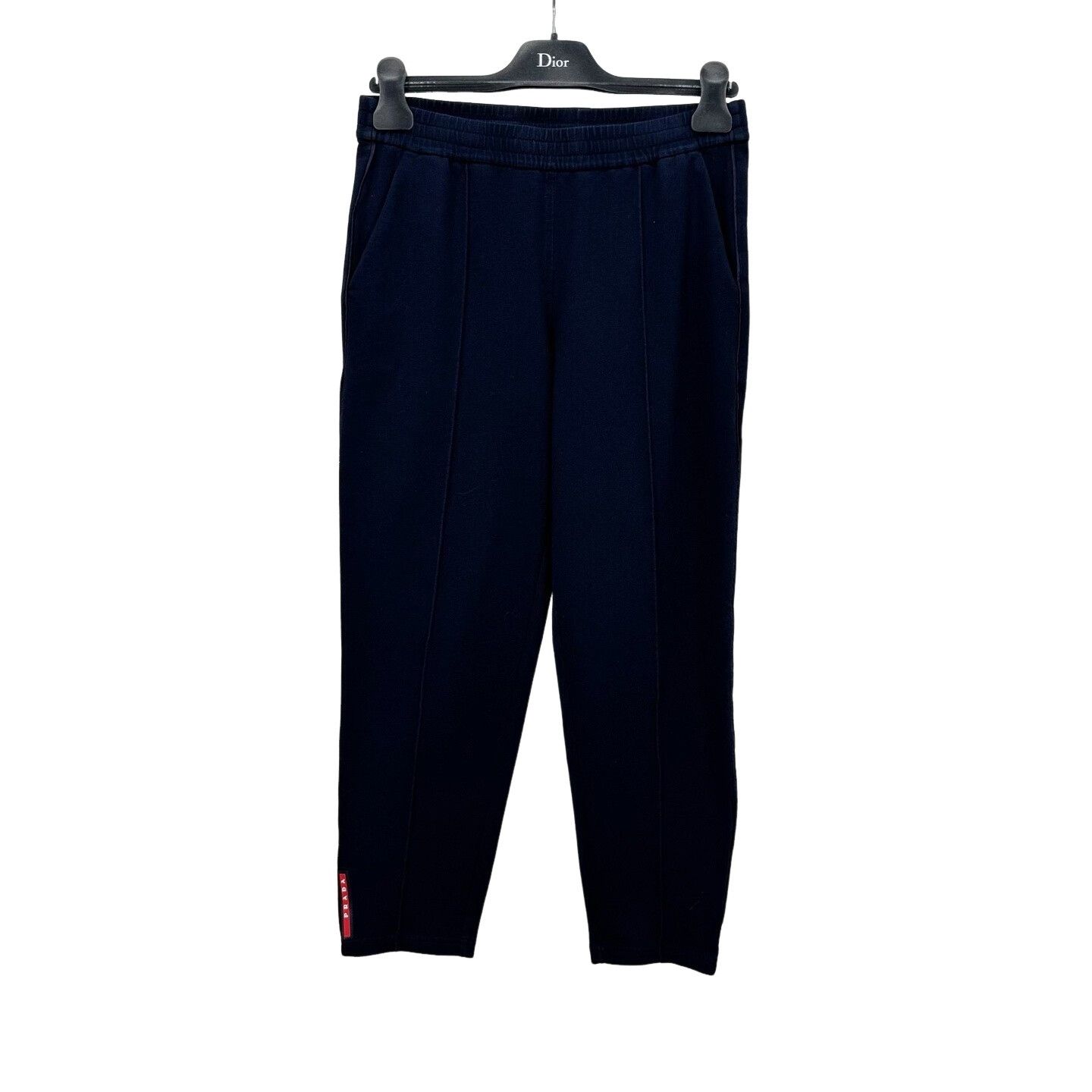 Prada Prada Red Logo Tab Sweatpants Size XS Size US 28 / EU 44 - 1 Thumbnail