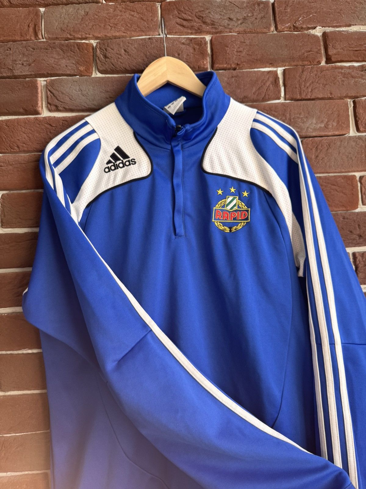 Adidas Adidas SK Rapid Vienna Football Soccer Jersey longsleeve Size US L / EU 52-54 / 3 - 3 Thumbnail