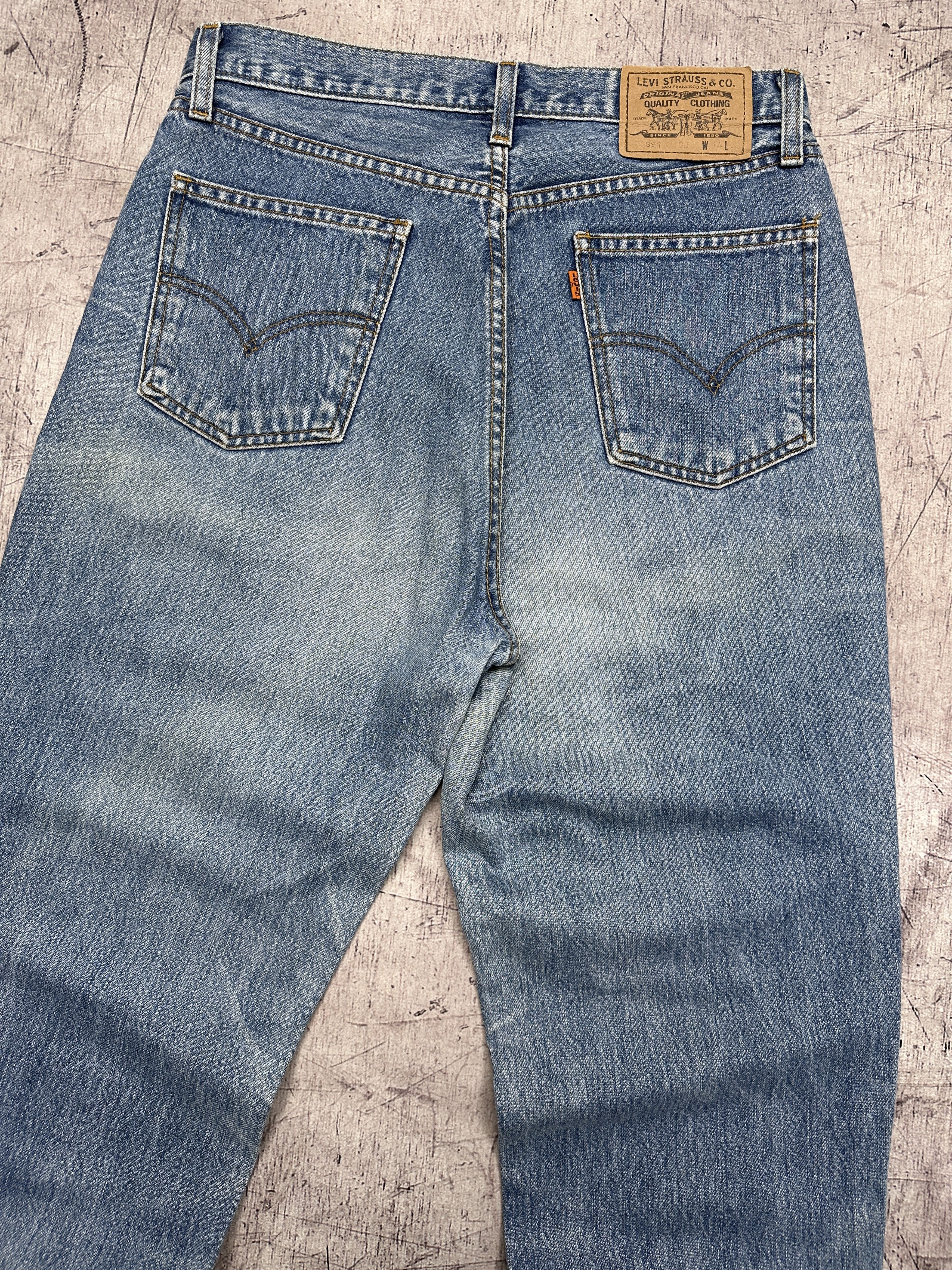 Levi's Levi's 391 Vintage Womens Denim Pants Orange Tab Jeans Size 36" / US 14 / IT 50 - 2 Thumbnail