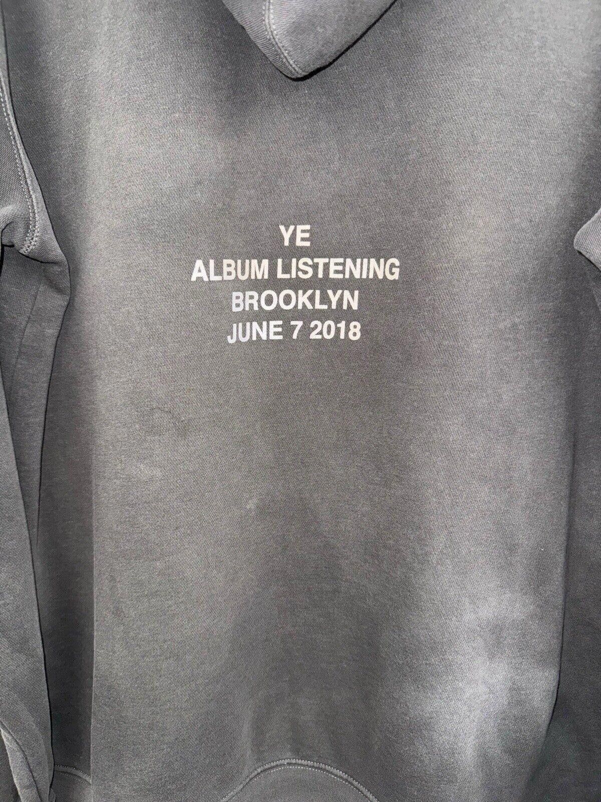 Designer Kanye West Bipolar Ye Brooklyn Album Listening 2018 Hoodie M Size US 32 / EU 48 - 4 Thumbnail