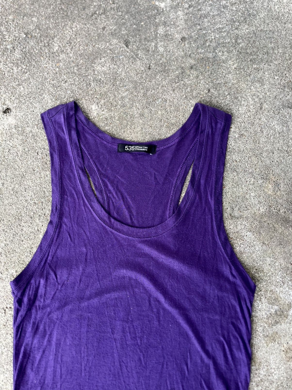5351 POUR LES HOMMES 5351 Pour Les Homme Tanktop Vkei Style Size US M / EU 48-50 / 2 - 2 Thumbnail