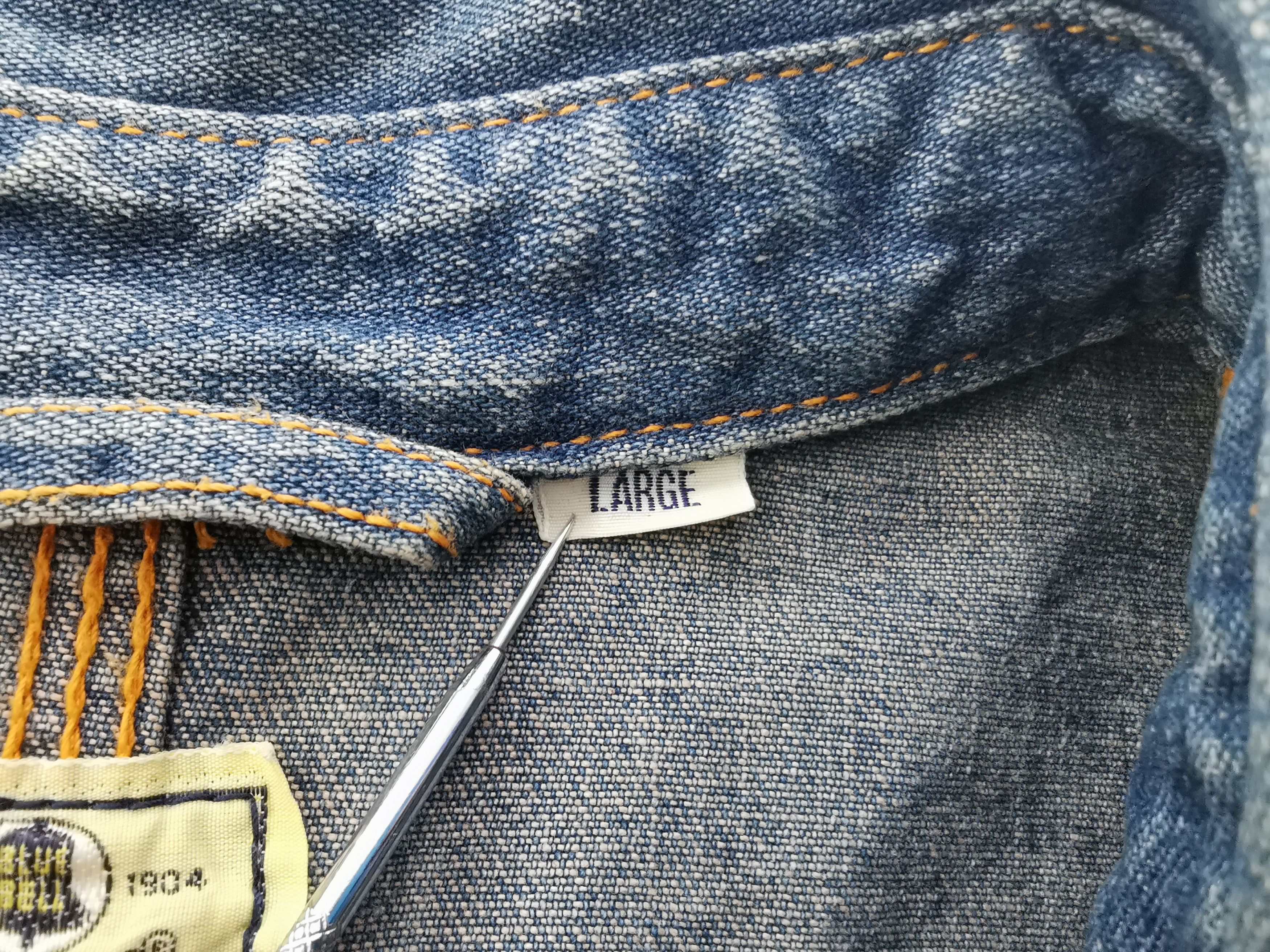 Wrangler Vintage 90s Wrangler Blue Bell Denim Jacket Made In Japan Size US L / EU 52-54 / 3 - 7 Thumbnail