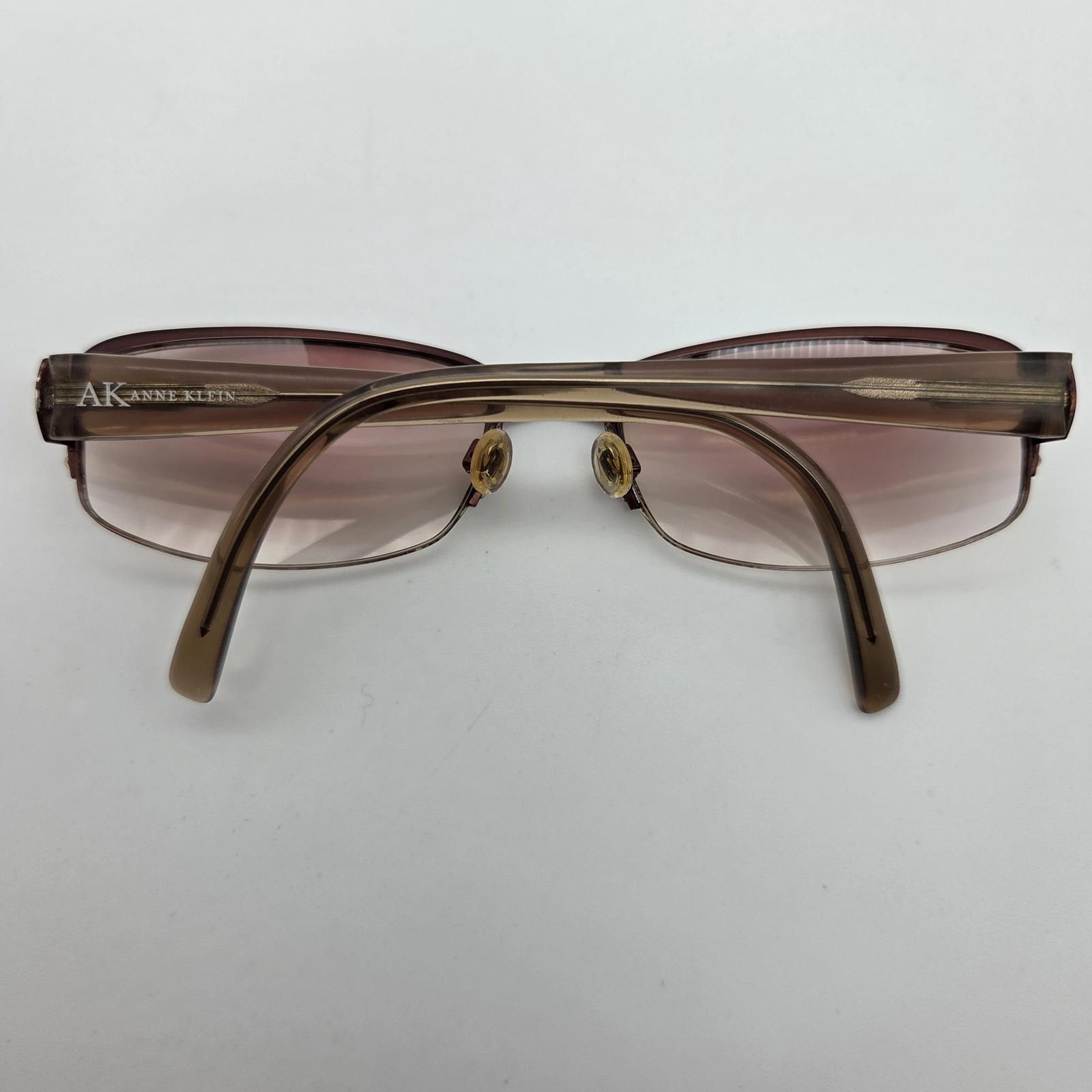 Designer Anne Klein AK6118 Eyeglasses FRAMES ONLY Bronze 56-18-135 Size ONE SIZE - 2 Thumbnail