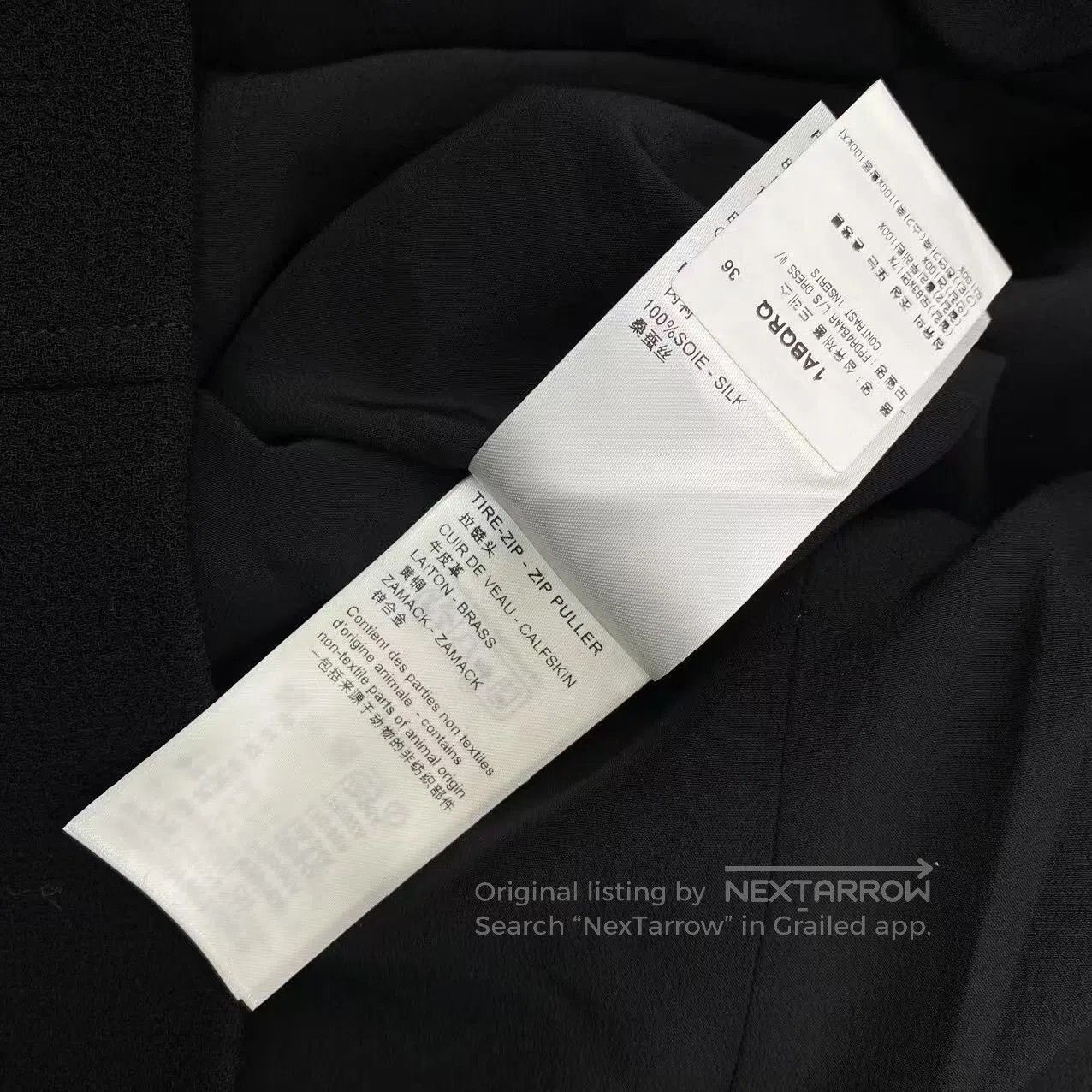 Louis Vuitton Louis Vuitton Slim long-sleeved dress with a panel zipper| Size XXS / US 00 / IT 34 - 6 Thumbnail