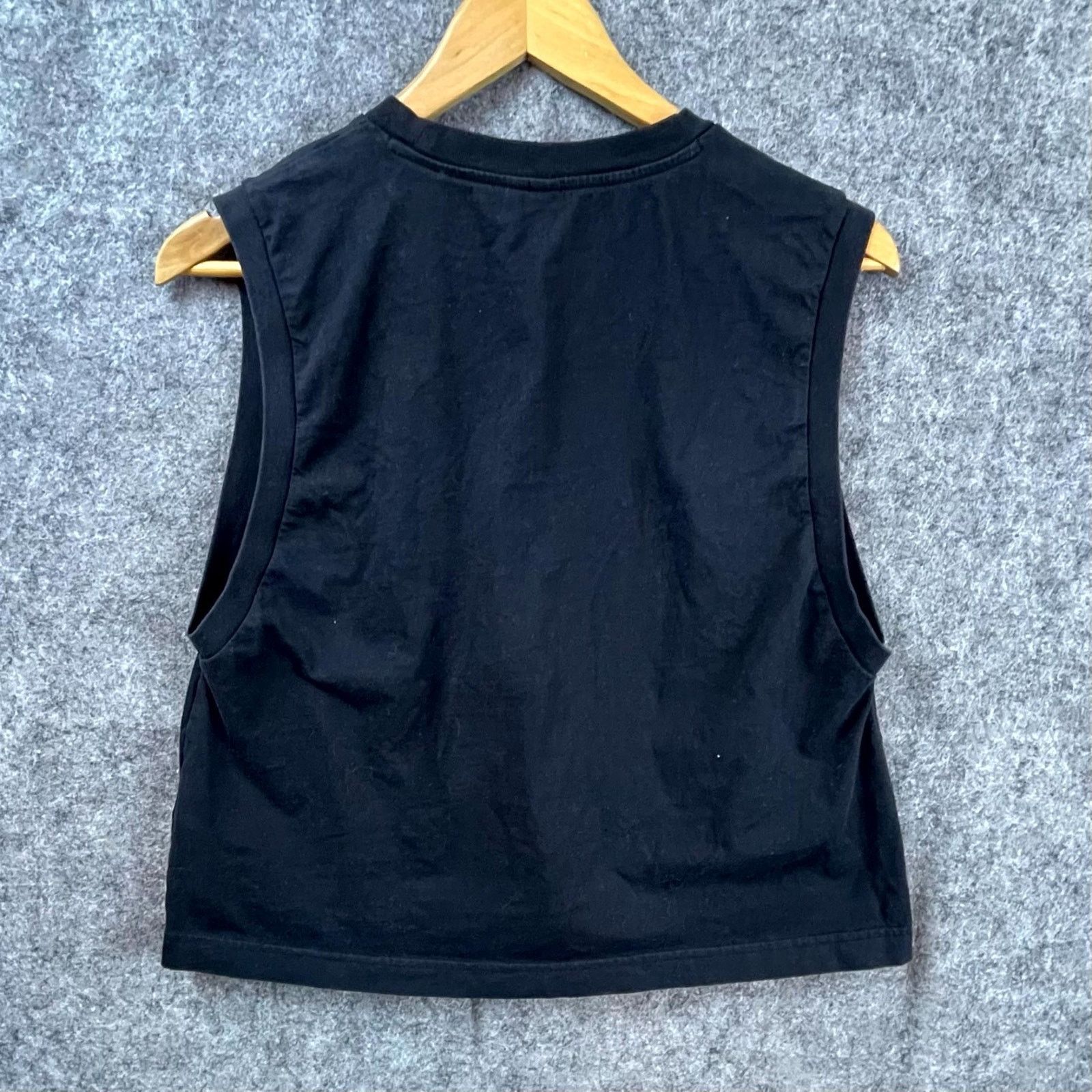 & Other Stories & Other Stories Cropped Top Women Small Black Basic Neutral Size S / US 4 / IT 40 - 2 Thumbnail