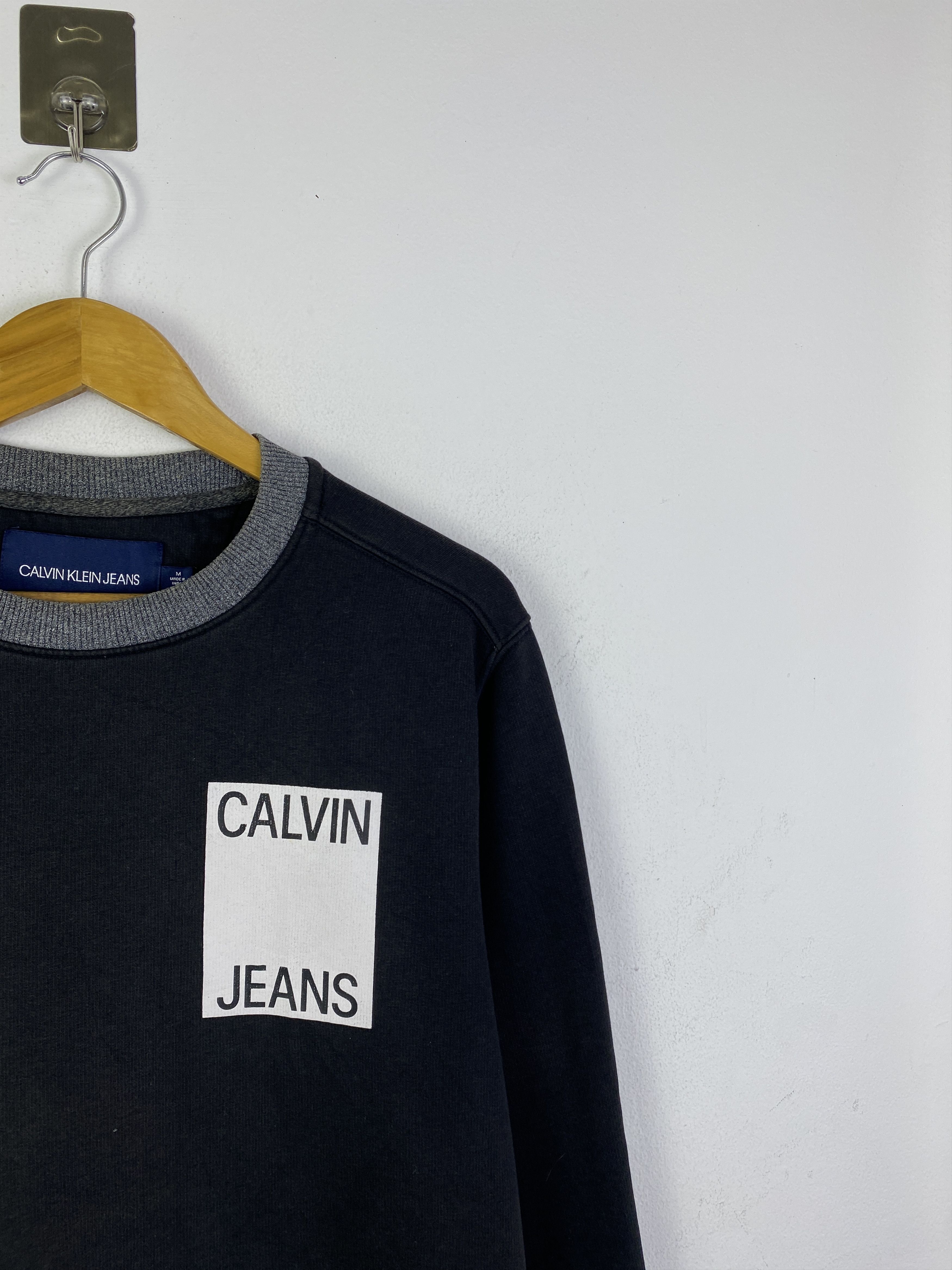 Calvin Klein Vintage Calvin Klein Jeans Crewneck Sweatshirt SH0329 Size US M / EU 48-50 / 2 - 8 Thumbnail