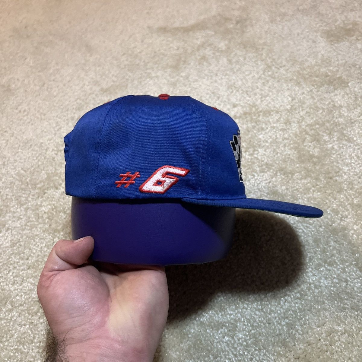 NASCAR Valvoline Performance Team NASCAR Racing #6 SnapBack Hat Size ONE SIZE - 4 Thumbnail