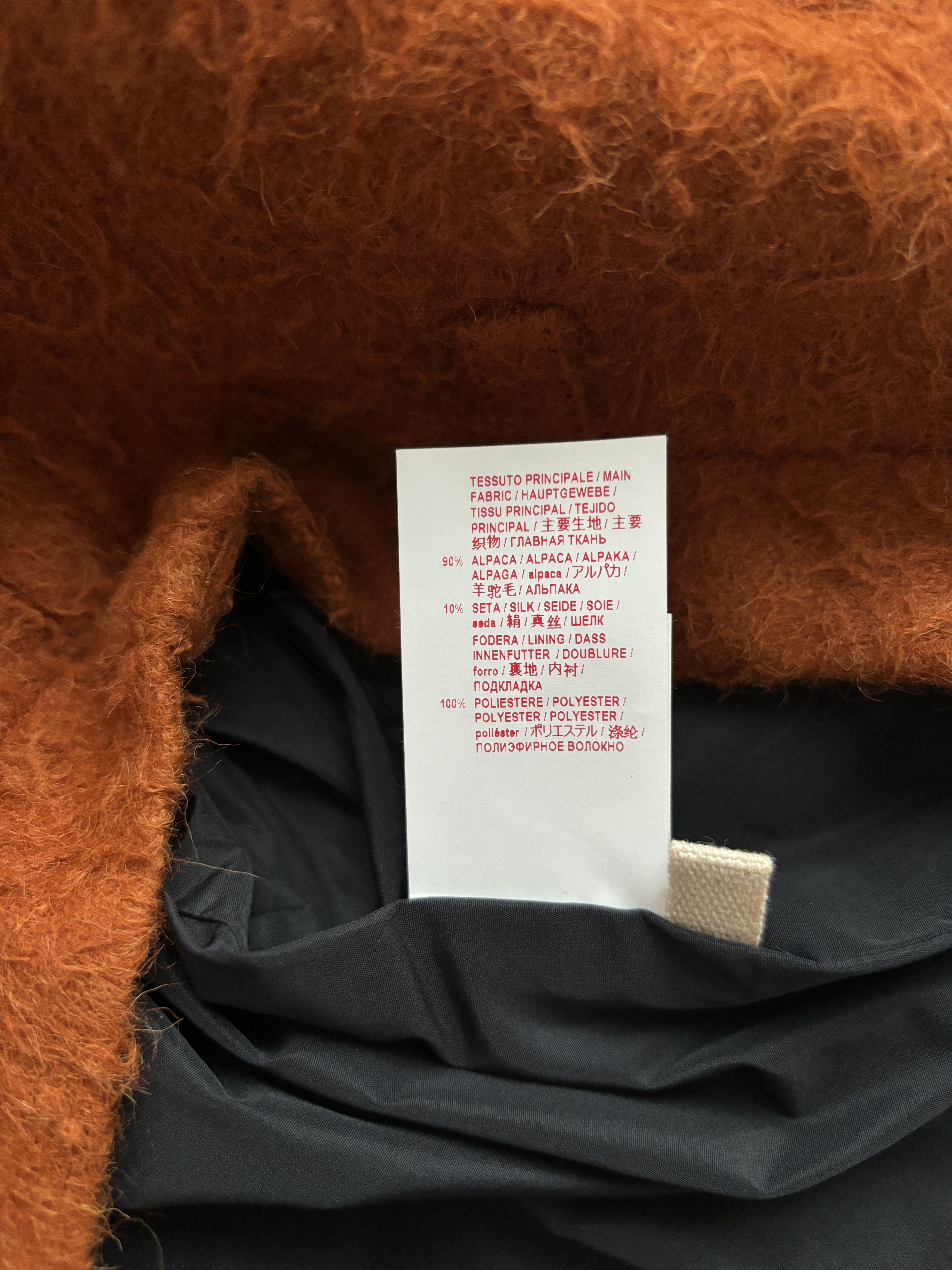 Marni ⚡️QUICK SALE⚡️Marni Clay Ratinee Alpaca Wool Silk Skirt Size 32" / US 10 / IT 46 - 5 Thumbnail
