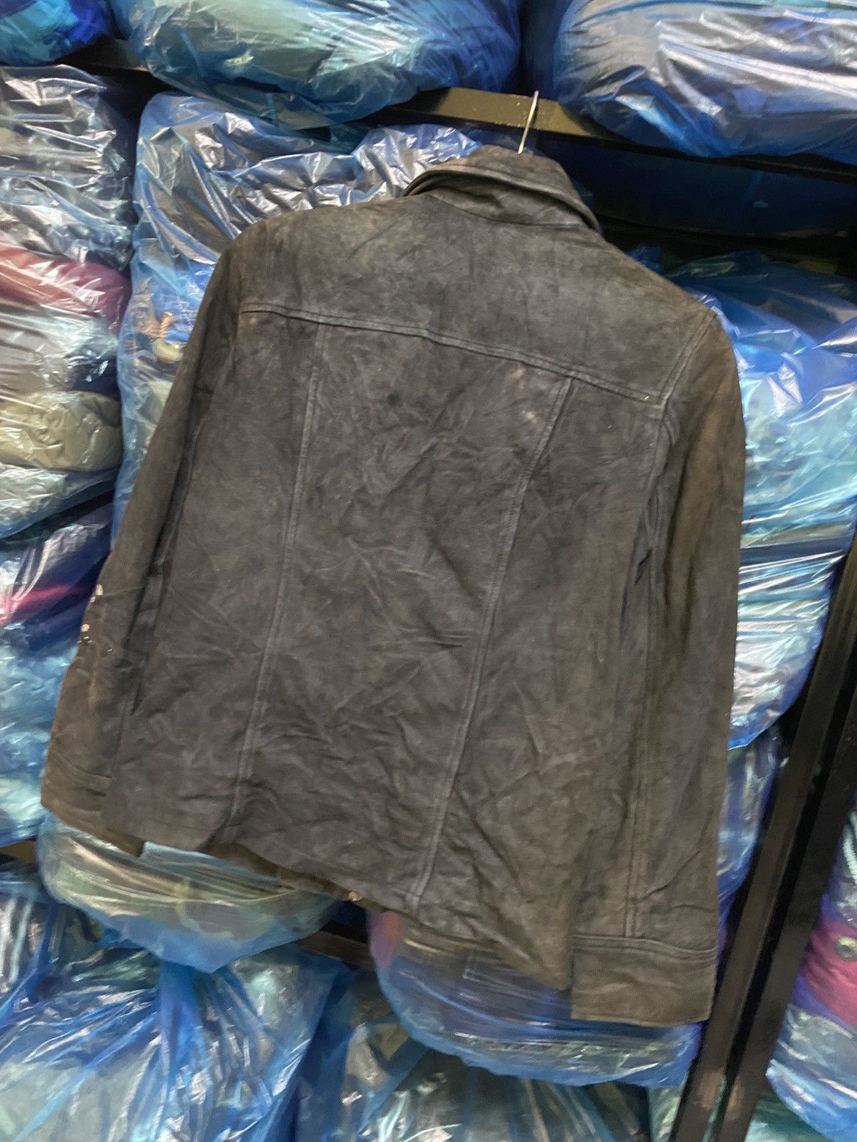 Japanese Brand Blanc Bleu Minuit Vintage Black Suede Jacket Timeless Appeal Size US XS / EU 42 / 0 - 8 Thumbnail
