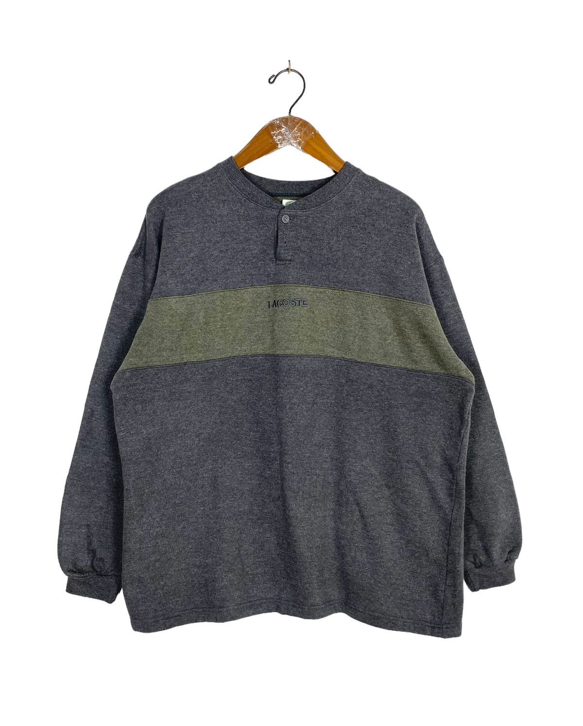 Lacoste Rare‼️ Lacoste Homewear Center Spellout Made in Japan Size US M / EU 48-50 / 2 - 1 Thumbnail