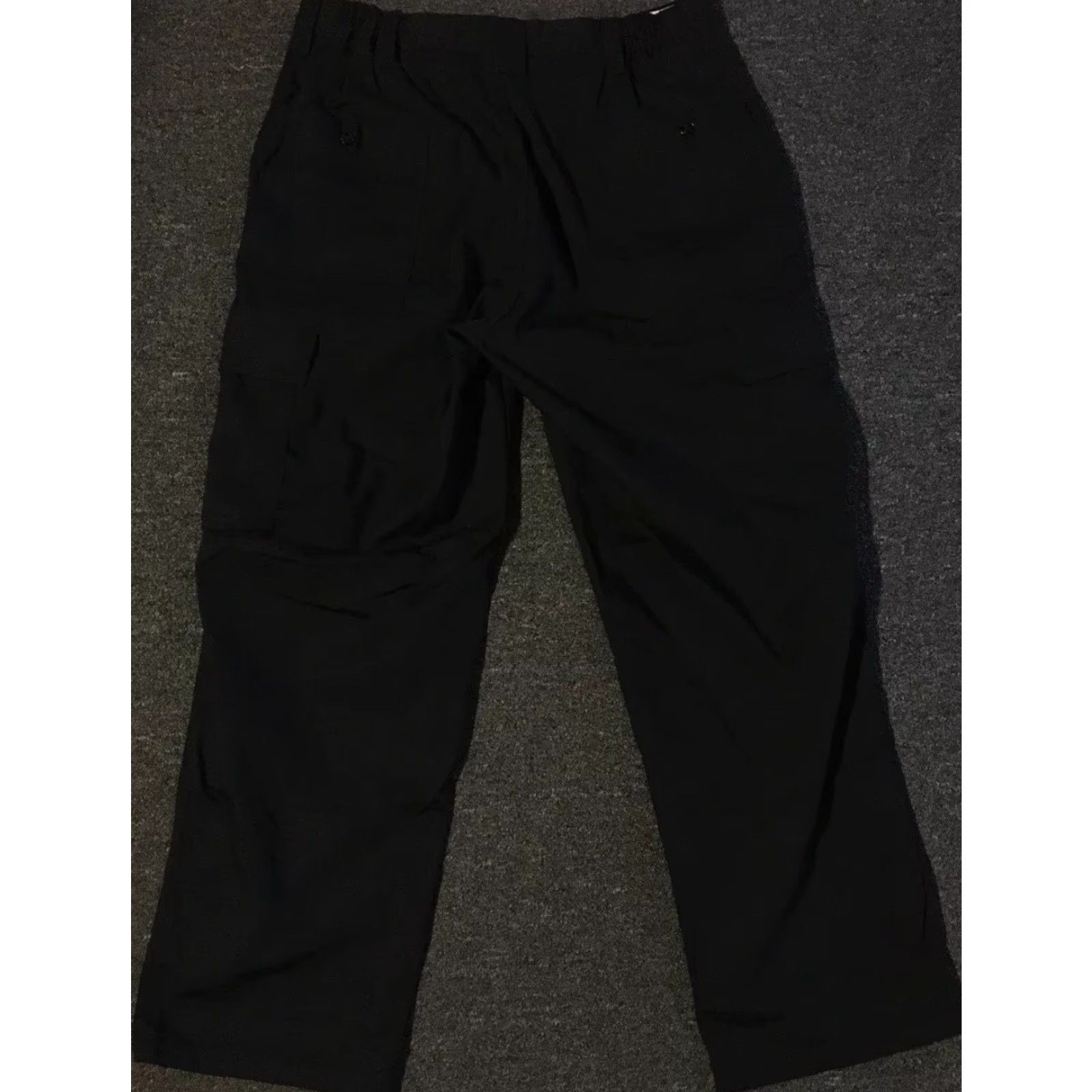 Vintage Vtg Outdoors Vtg Wearguard Cargo Pants 34 Black Men's Pants Workwear 80s 90s Grunge Skate Military Casual Baggy Crew-Ready Size US 34 / EU 50 - 2 Thumbnail