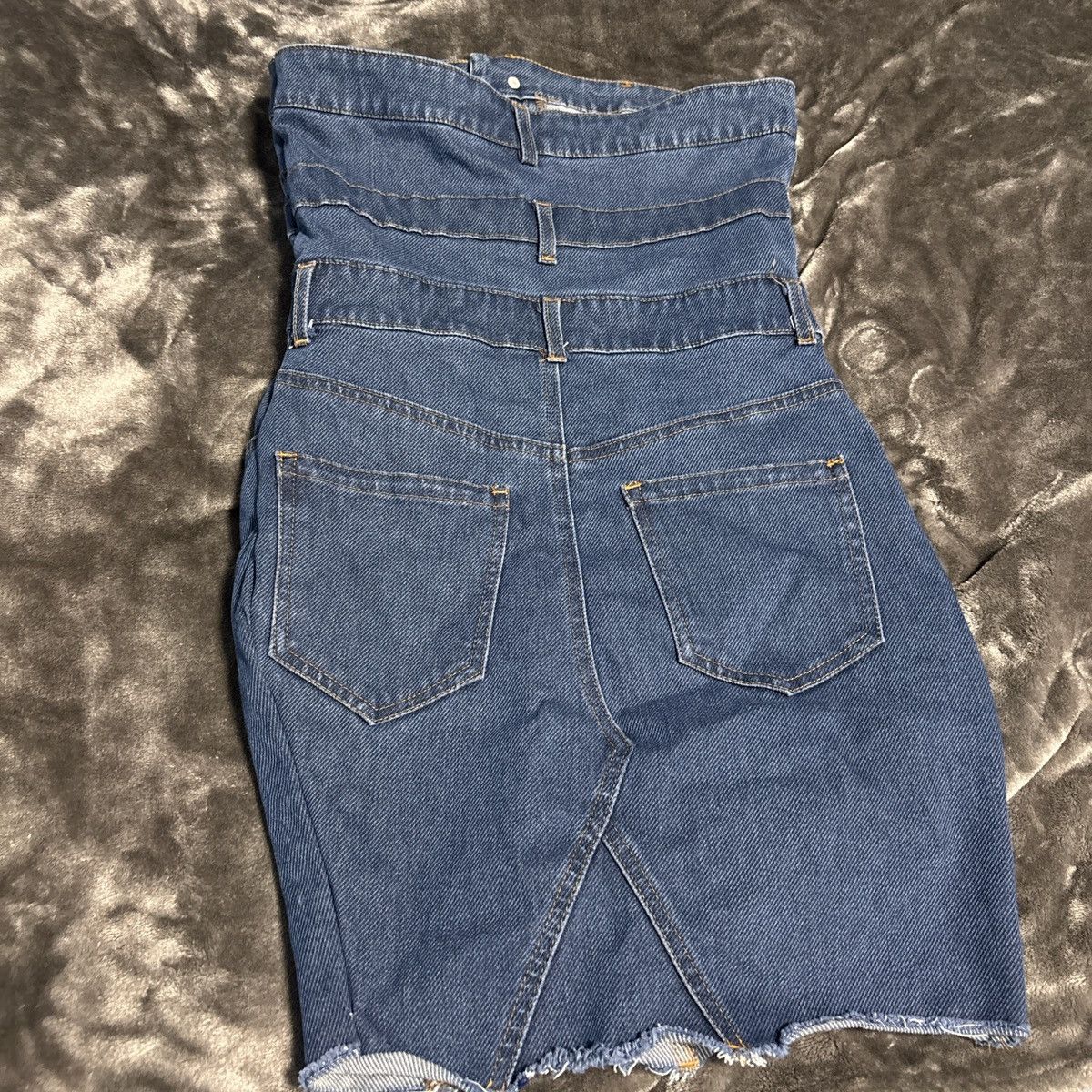 Other Denim mini dress Size S / US 4 / IT 40 - 3 Thumbnail