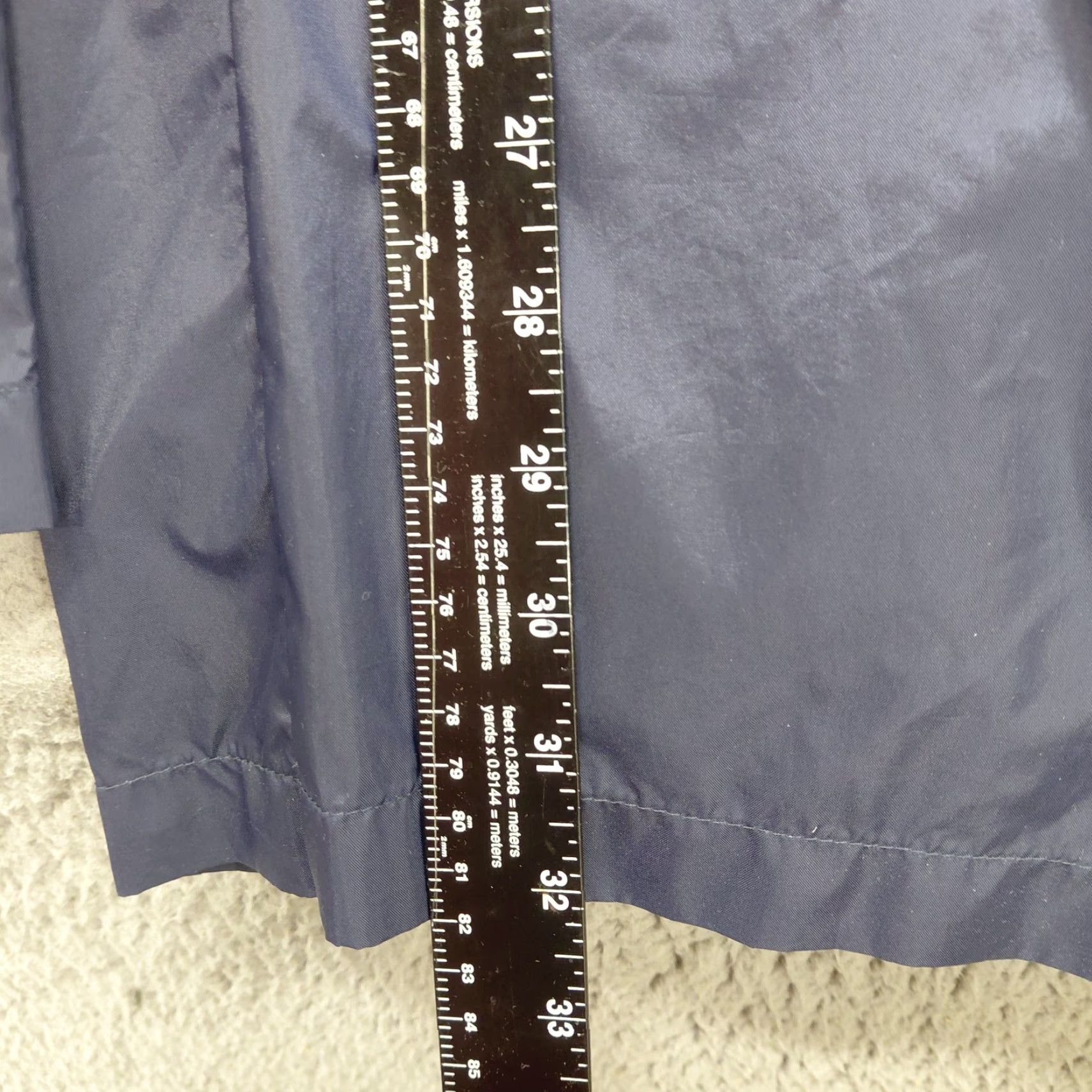 Nike Nike Pants Womens L Blue Sweatpants Joggers Ankle Zip Flawed Windbreaker Pockets Dri-FIT Regular Size 36" / US 14 / IT 50 - 7 Thumbnail