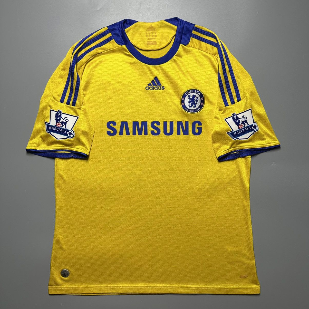 Adidas CHELSEA ADIDAS 2008/2009 FOOTBALL THIRD JERSEY #11 DROGBA Size US XL / EU 56 / 4 - 2 Thumbnail