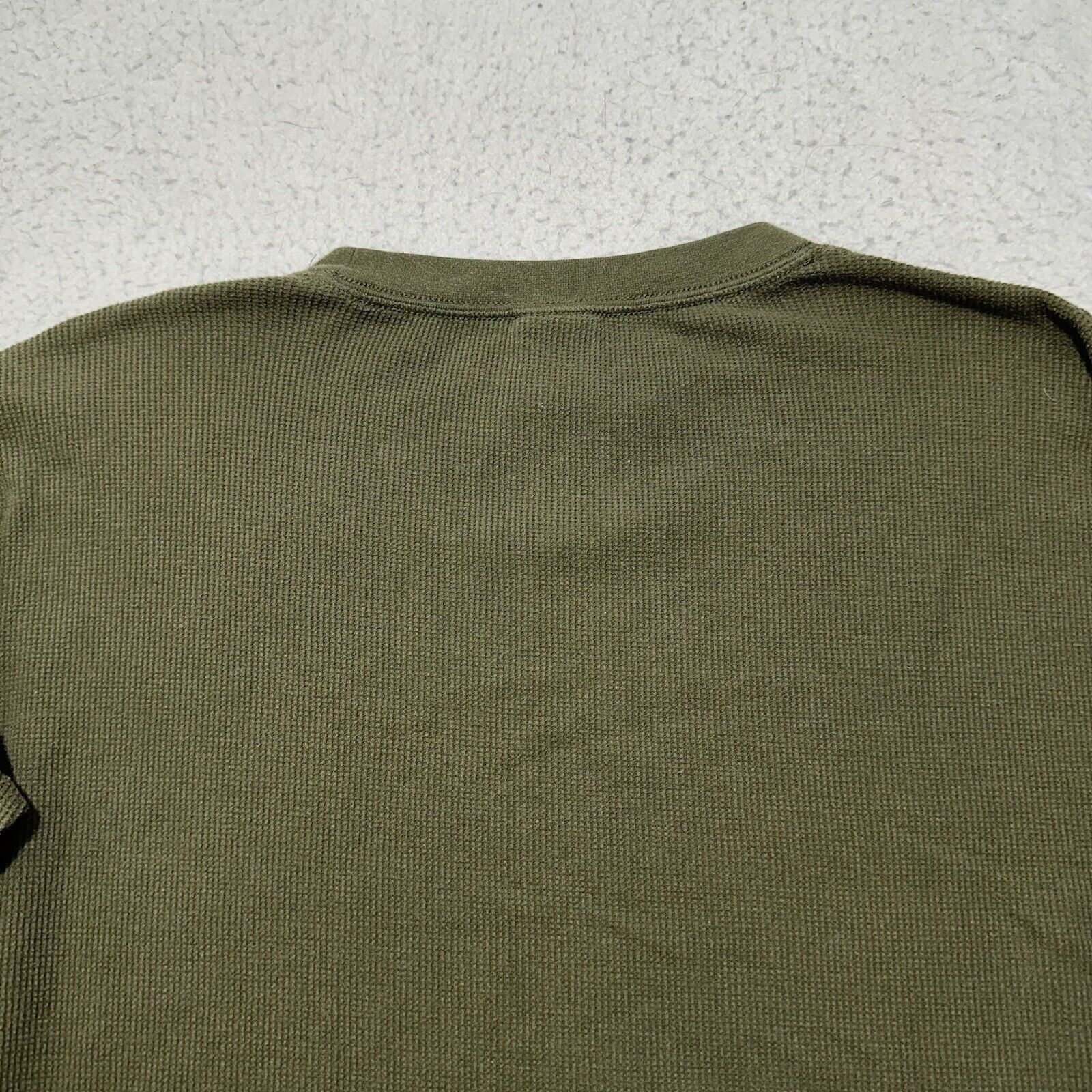 Victoria's Secret PINK Victoria's Secret XS Green Waffle Knit Cropped T Shirt Size XS / US 0-2 / IT 36-38 - 11 Thumbnail