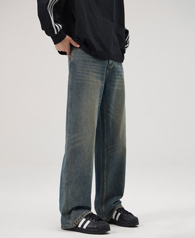 Japanese Brand American retro high street flared jeans for men Size US 32 / EU 48 - 2 Thumbnail
