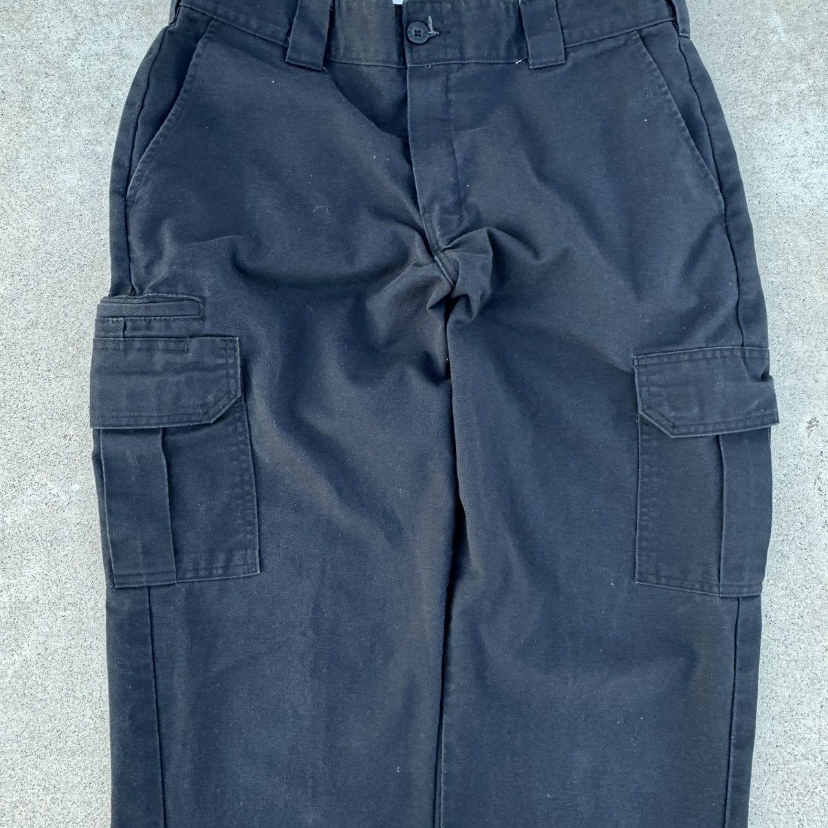 Carhartt × Dickies × Southpole Vintage Y2K Grey Baggy Loose Skater Dickies Cargo Pants 35 Size US 34 / EU 50 - 4 Thumbnail