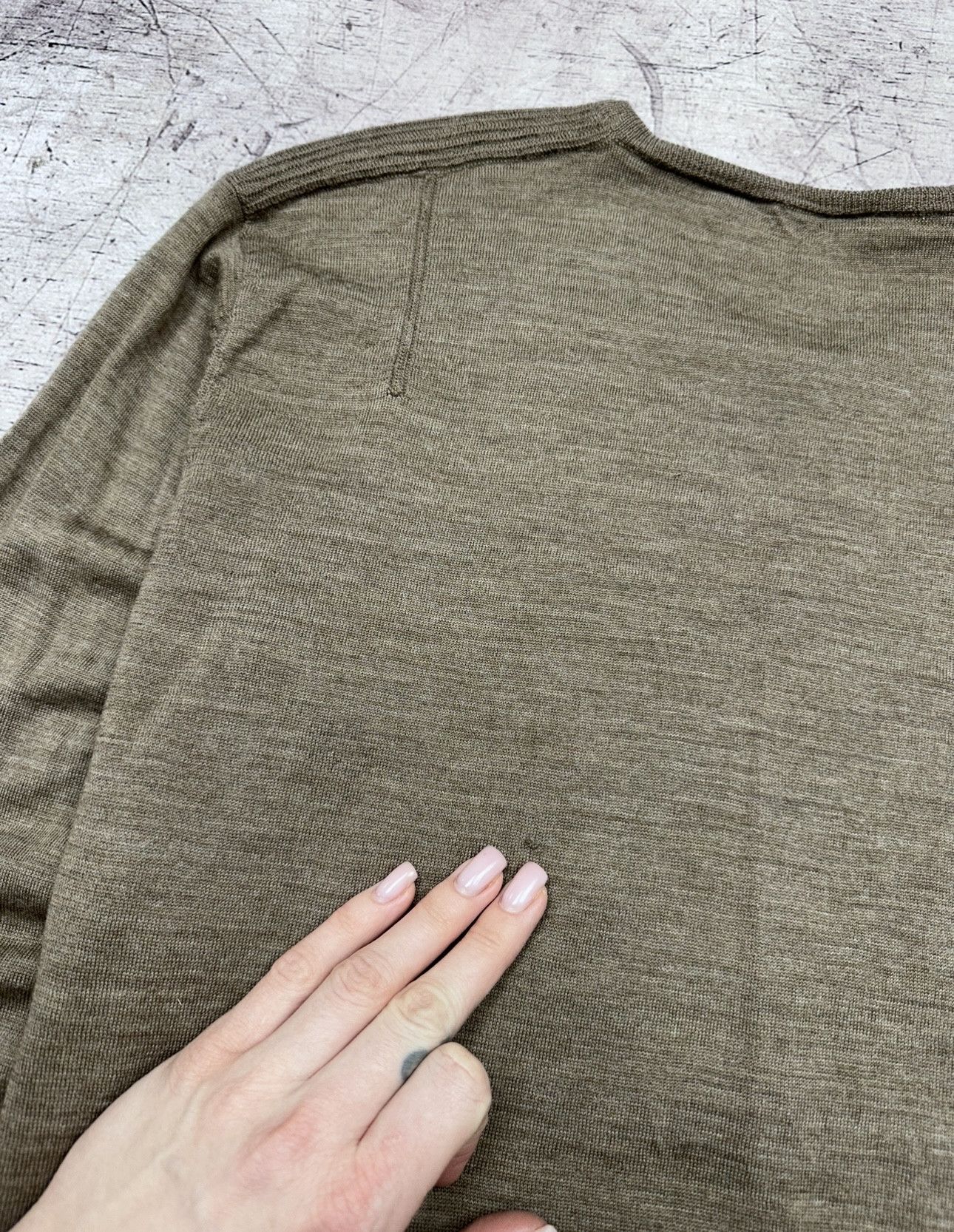 Allsaints Allsaints Shadow Mens Crew Neck Wool Sweater Size US XL / EU 56 / 4 - 7 Thumbnail