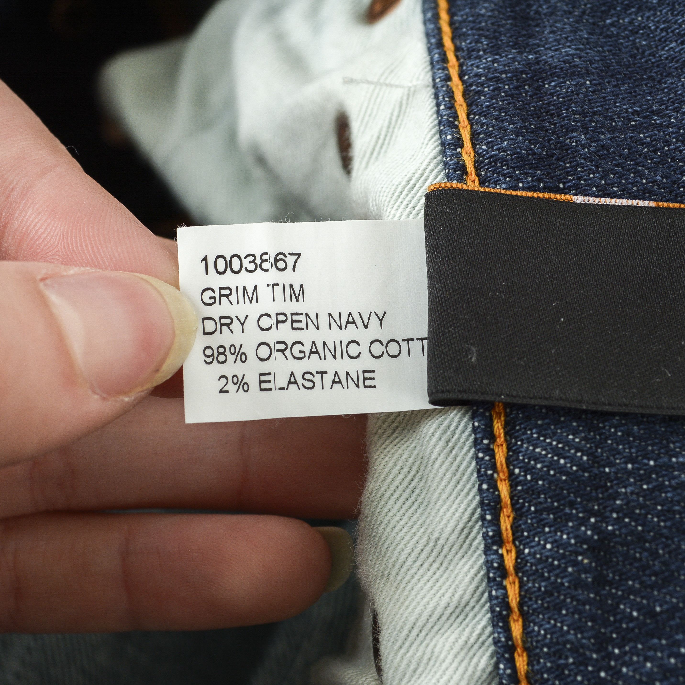 Nudie Jeans Grim Tim Men W30 L32 Slim Fit Straight Pants Trousers Size US 30 / EU 46 - 7 Thumbnail