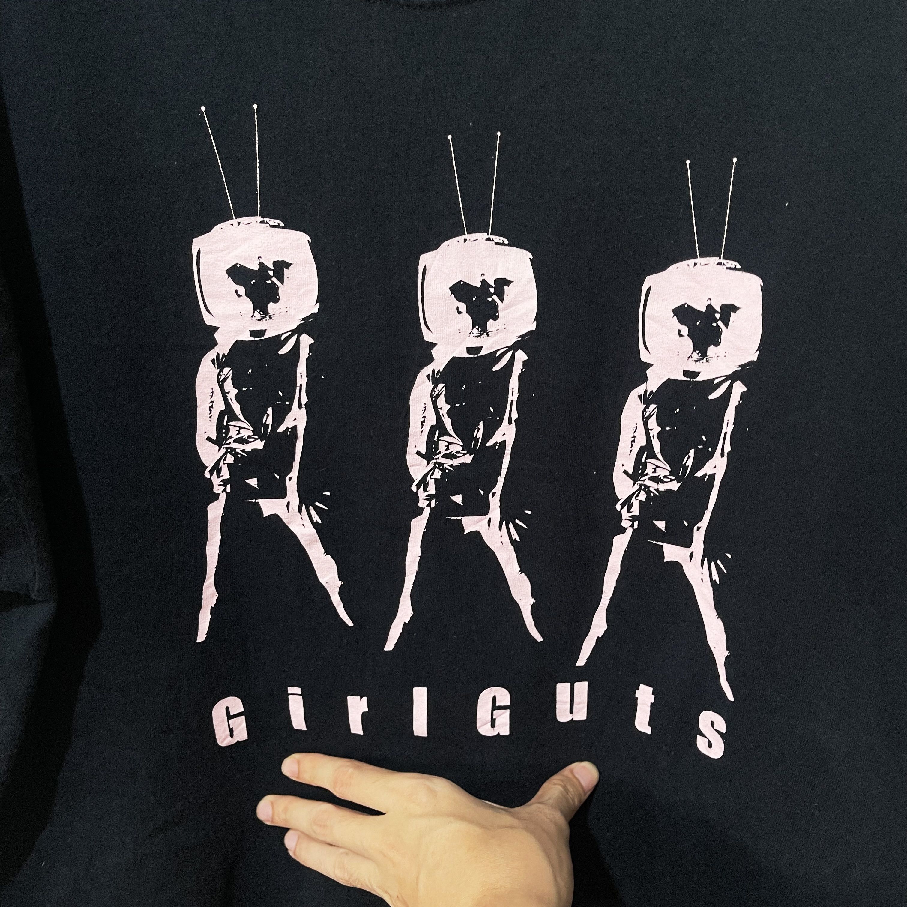 Band Tees 2000s Girl Guts Pink Print T-Shirt Size US L / EU 52-54 / 3 - 2 Thumbnail