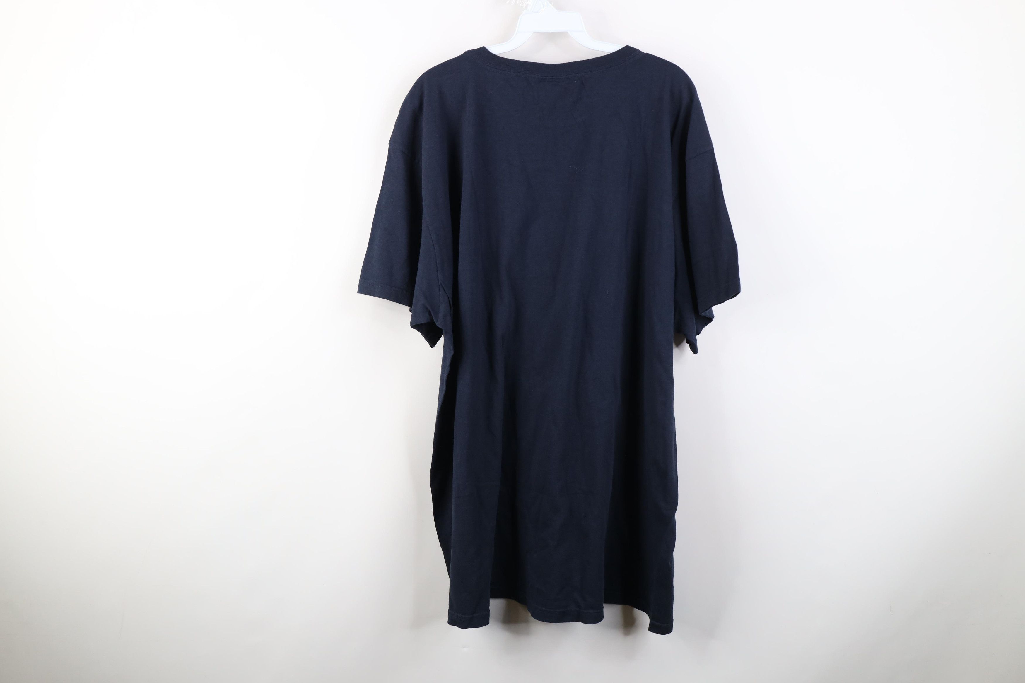 Polo Ralph Lauren Deadstock Vintage 90s Ralph Lauren Monogram T-Shirt Blue Size US XXL / EU 58 / 5 - 10 Thumbnail