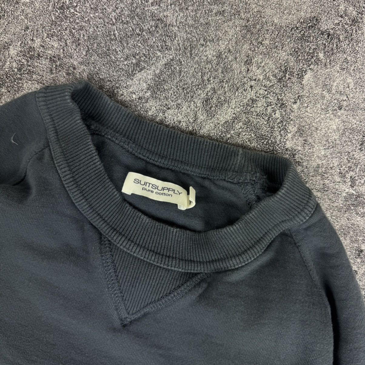 Suitsupply Suitsupply Pure Cotton Sweatshirt / Anthracite Grey Size US S / EU 44-46 / 1 - 4 Thumbnail