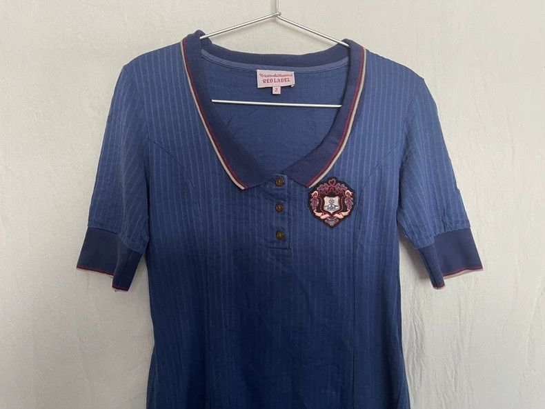 Vivienne Westwood Vivienne Westwood size2 Indigo British school style polo co Size M / US 6-8 / IT 42-44 - 2 Thumbnail