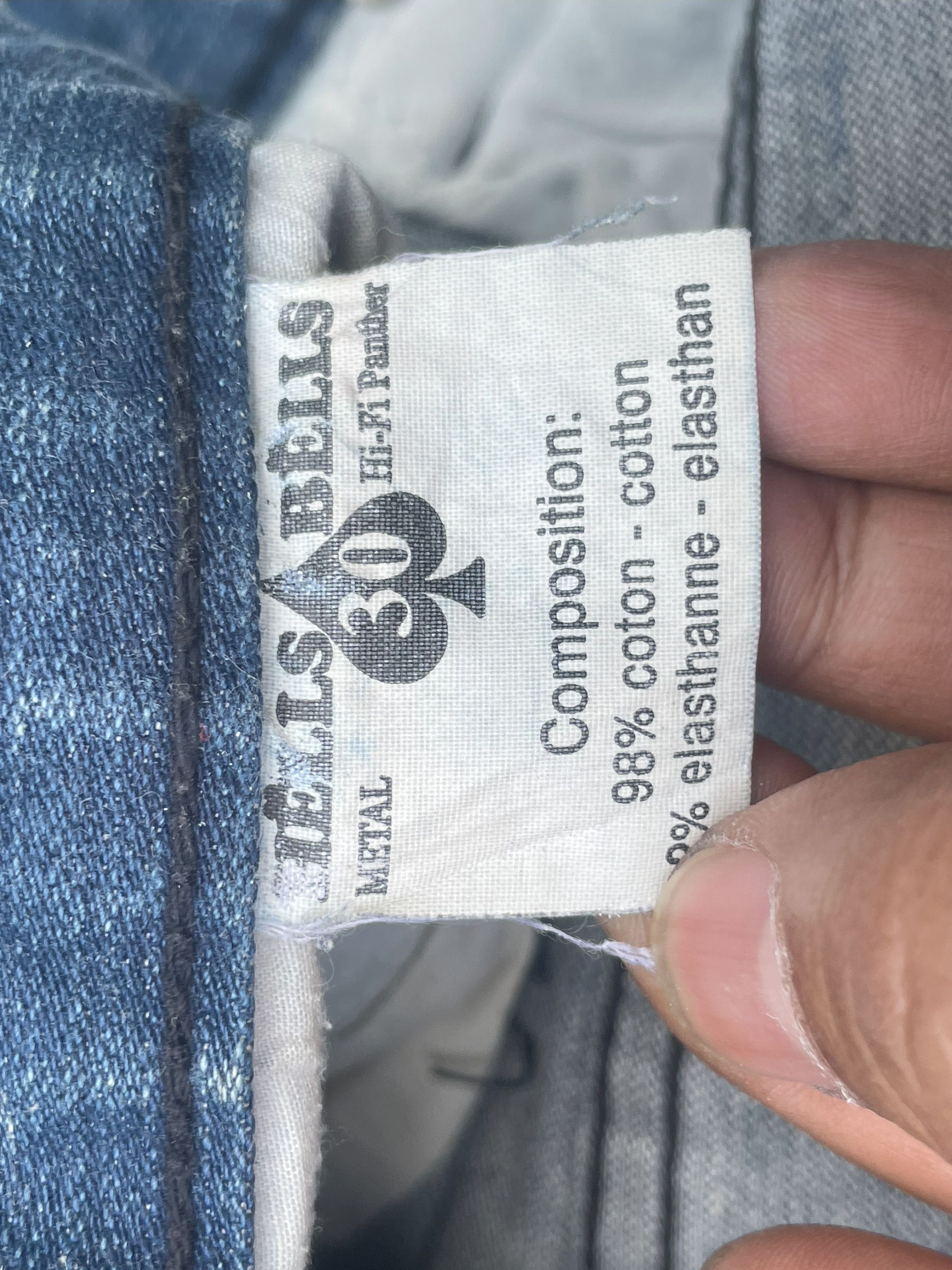 Hells Bells Hells Bells Distresed Denim Size US 32 / EU 48 - 15 Thumbnail