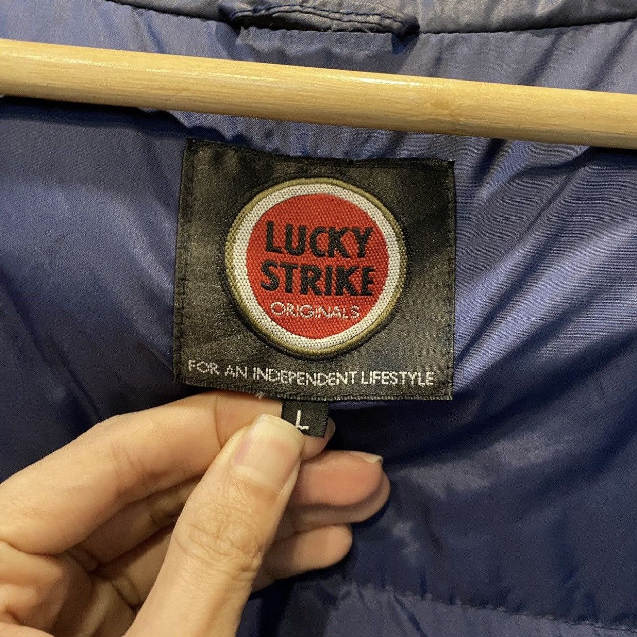 Vintage Vintage Japanese Brand Lucky Strike Puffer/Down Size US L / EU 52-54 / 3 - 13 Thumbnail