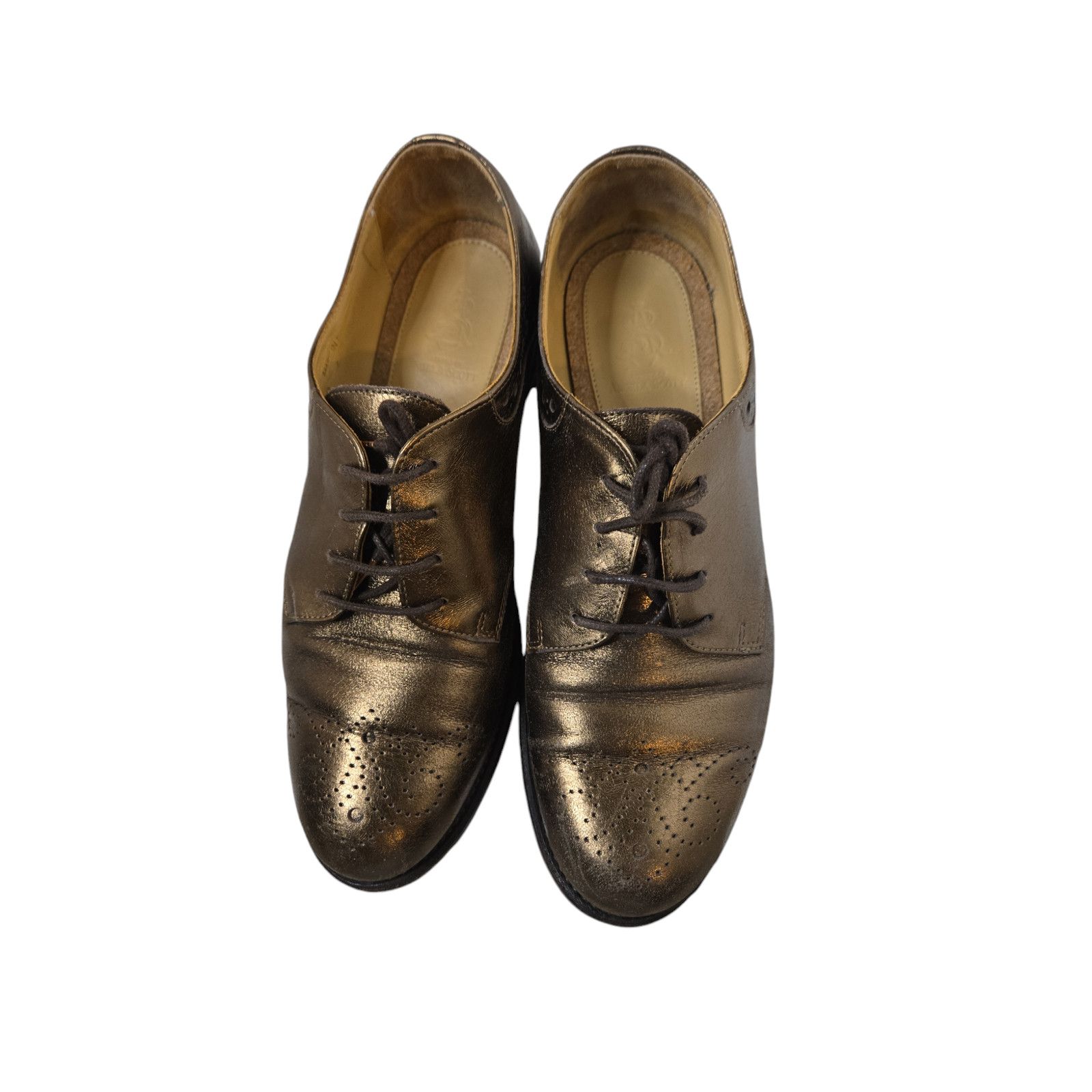 Other The Office of Angela Scott Bronze Oxford Loafer Size 39 Size US 8.5 / IT 38.5 - 3 Thumbnail