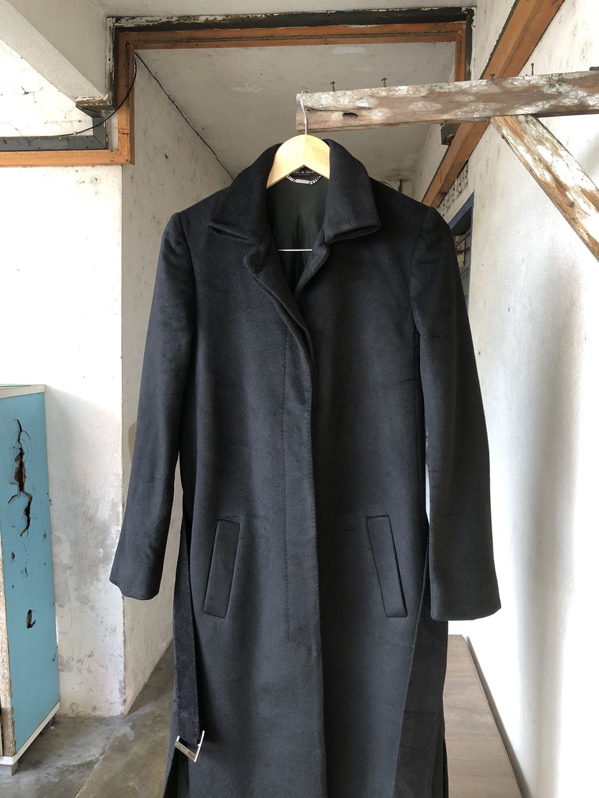 Gucci Authentic❗️Gucci Wool Cashmere Long Coat Belt Size XS / US 0-2 / IT 36-38 - 9 Thumbnail