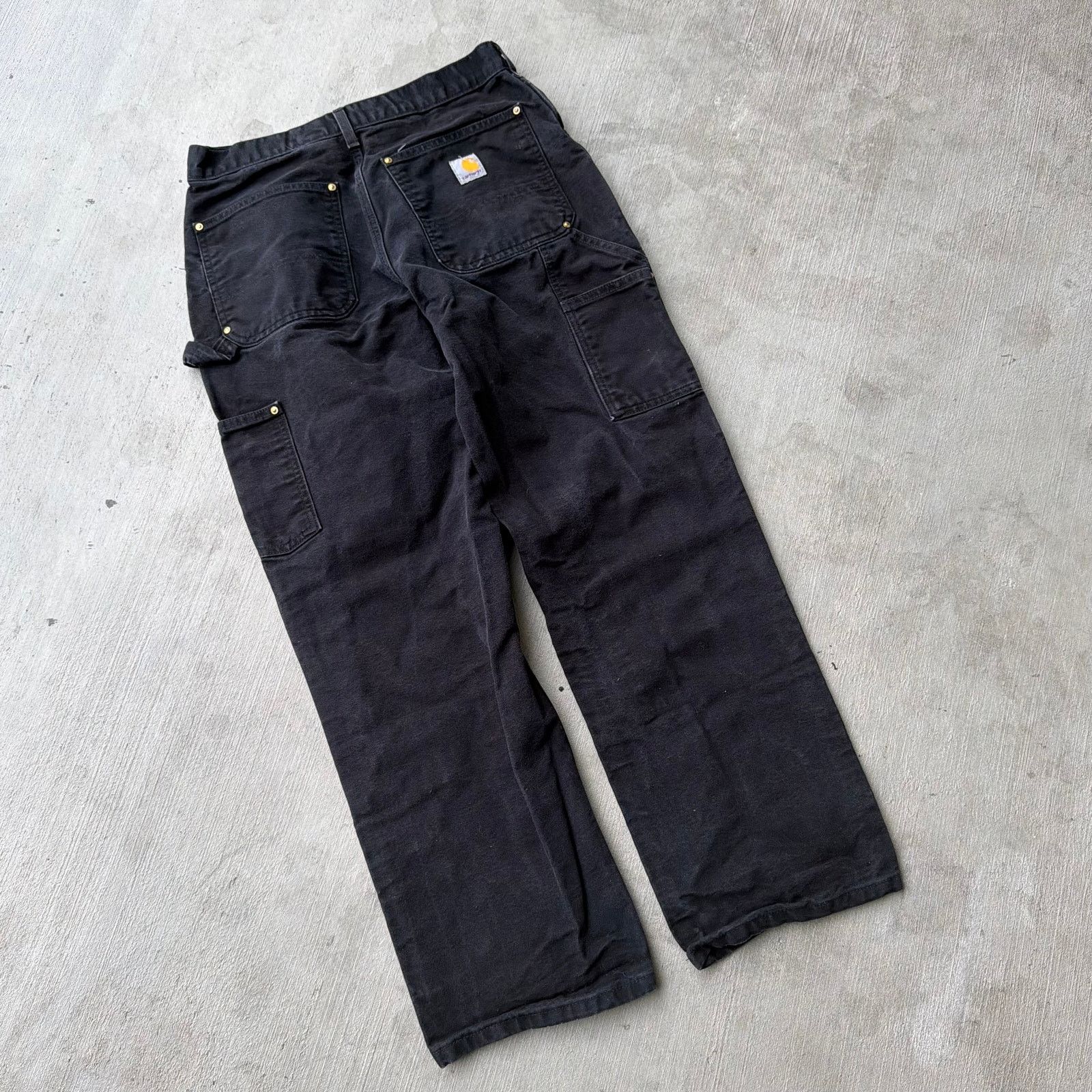 Carhartt × Vintage Carhartt black double knee work wear carpenter pants Size US 30 / EU 46 - 5 Thumbnail
