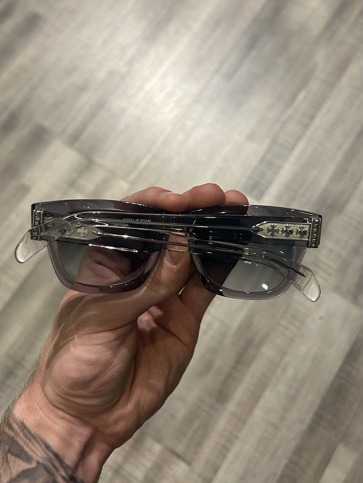 Chrome Hearts Chrome Hearts ‘Dick Fitzener’ Sunglasses Size ONE SIZE - 8 Thumbnail