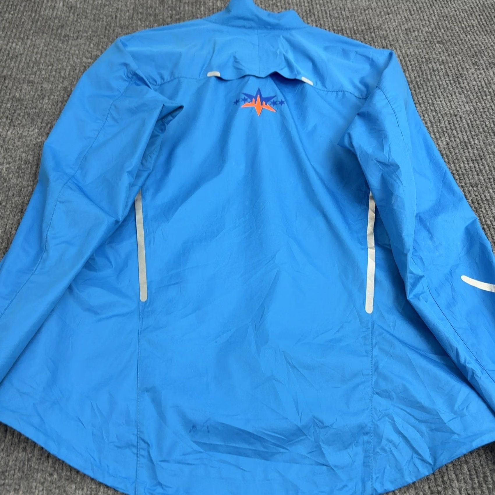 Nike Nike Chicago Marathon Jacket Women S Blue Storm-Fit Running Windbreaker Athletic Size S / US 4 / IT 40 - 7 Thumbnail