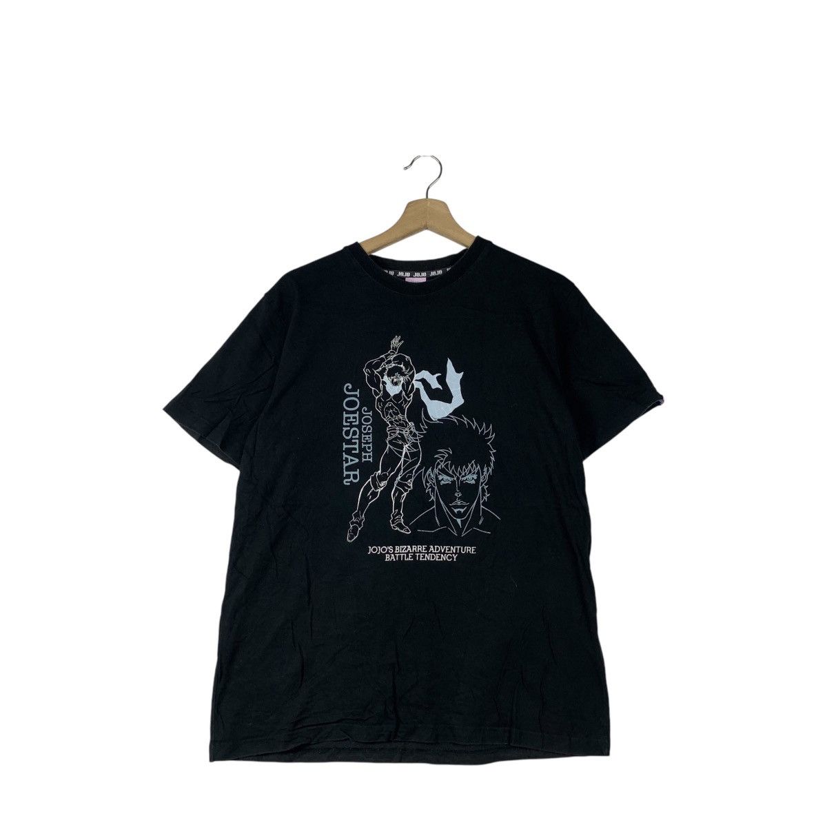 Vintage JOJO’S BIZARRE ADVENTURE Battle Tendency Anime Tee Shirt Top Size US L / EU 52-54 / 3 - 1 Thumbnail
