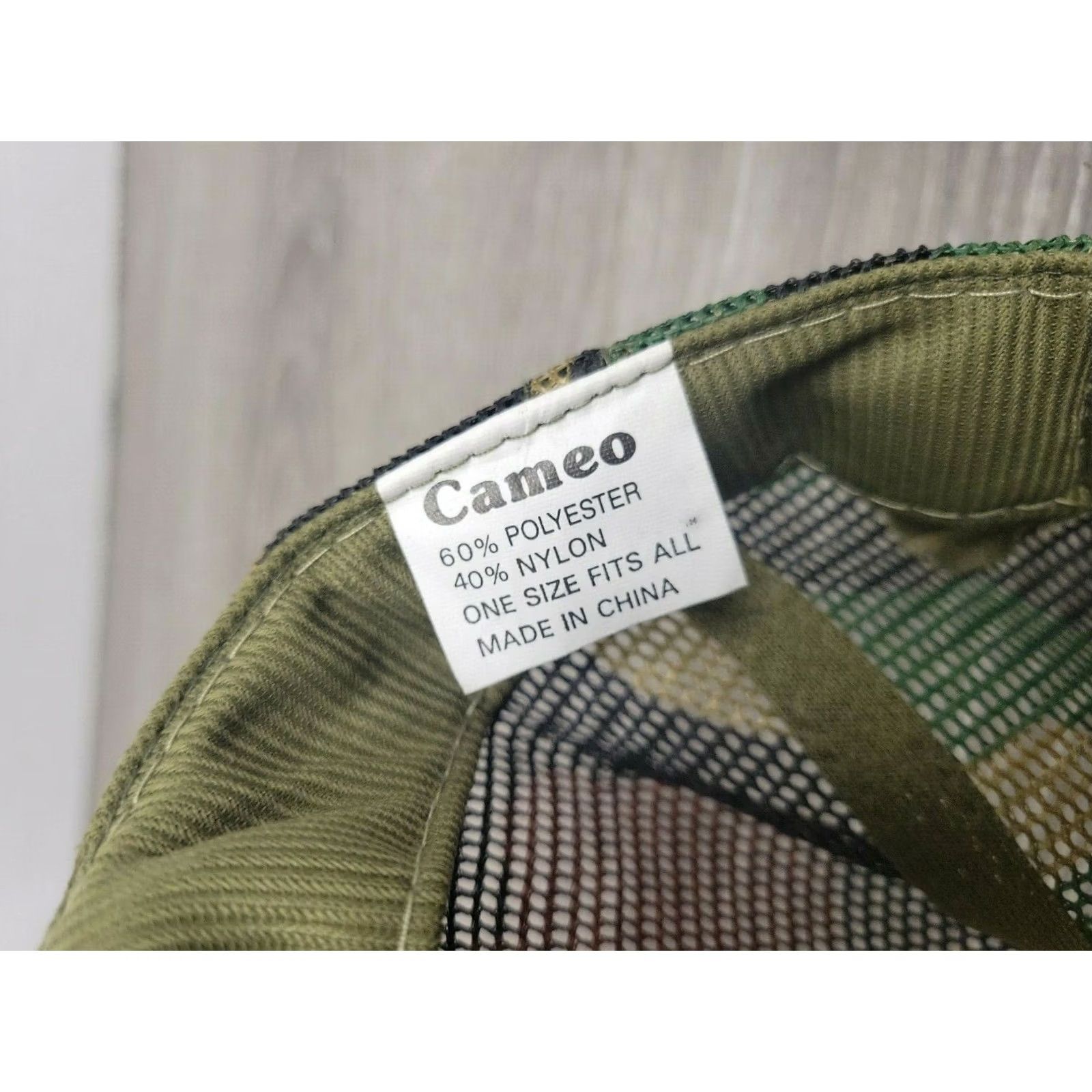Olive VINTAGE US Open 1997 Bass Tournament Snapback Trucker Hat Cap Olive Green Mens Size ONE SIZE - 6 Thumbnail