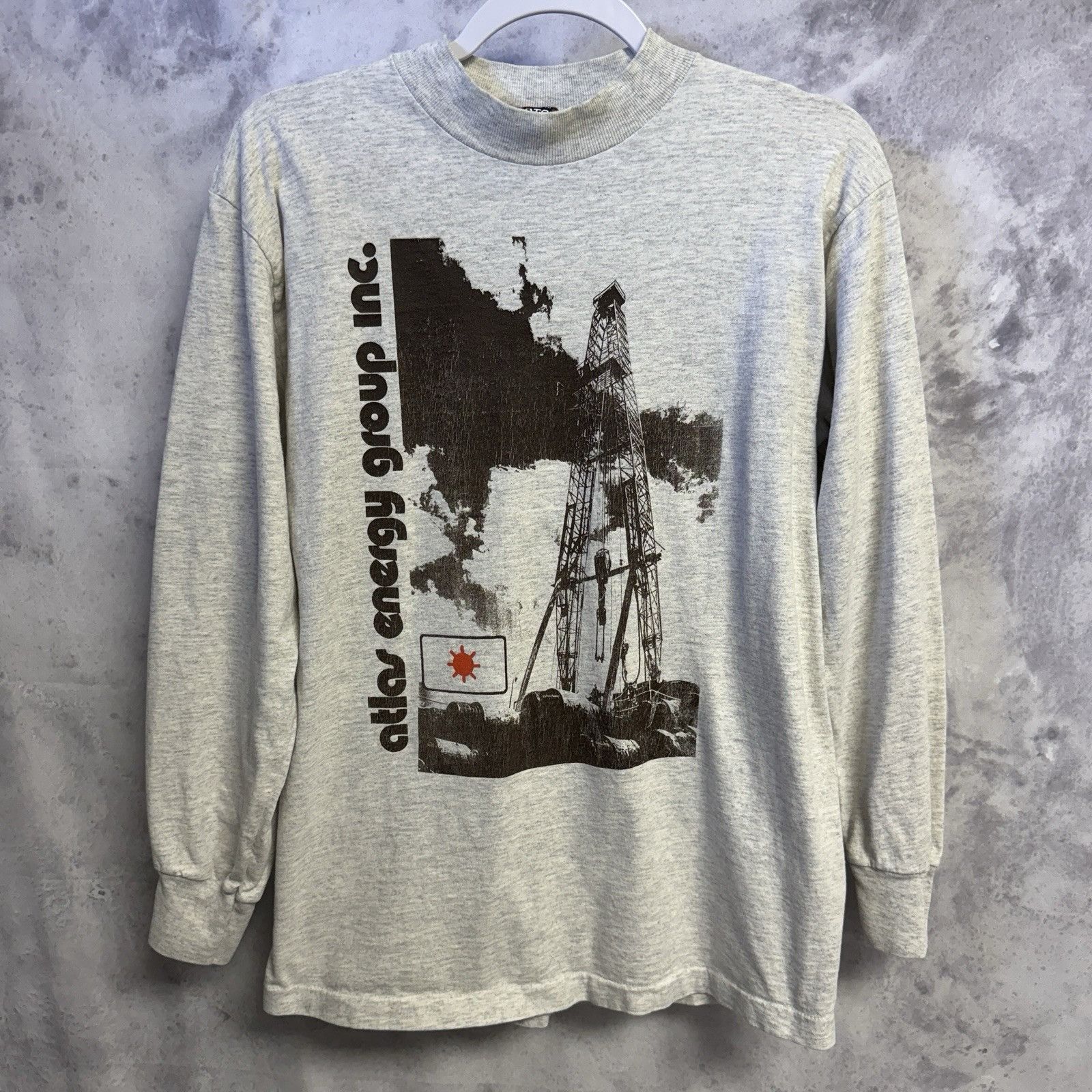 Vintage Vintage Atlas Energy Group Inc T Shirt Mens Medium 18.5x26 Size US M / EU 48-50 / 2 - 1 Thumbnail