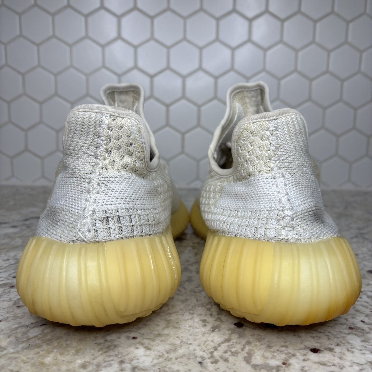 Adidas × Kanye West Size 12-Adidas Yeezy Boost 350 V2 Natural WORN NO BOX Size US 12 / EU 45 - 8 Thumbnail