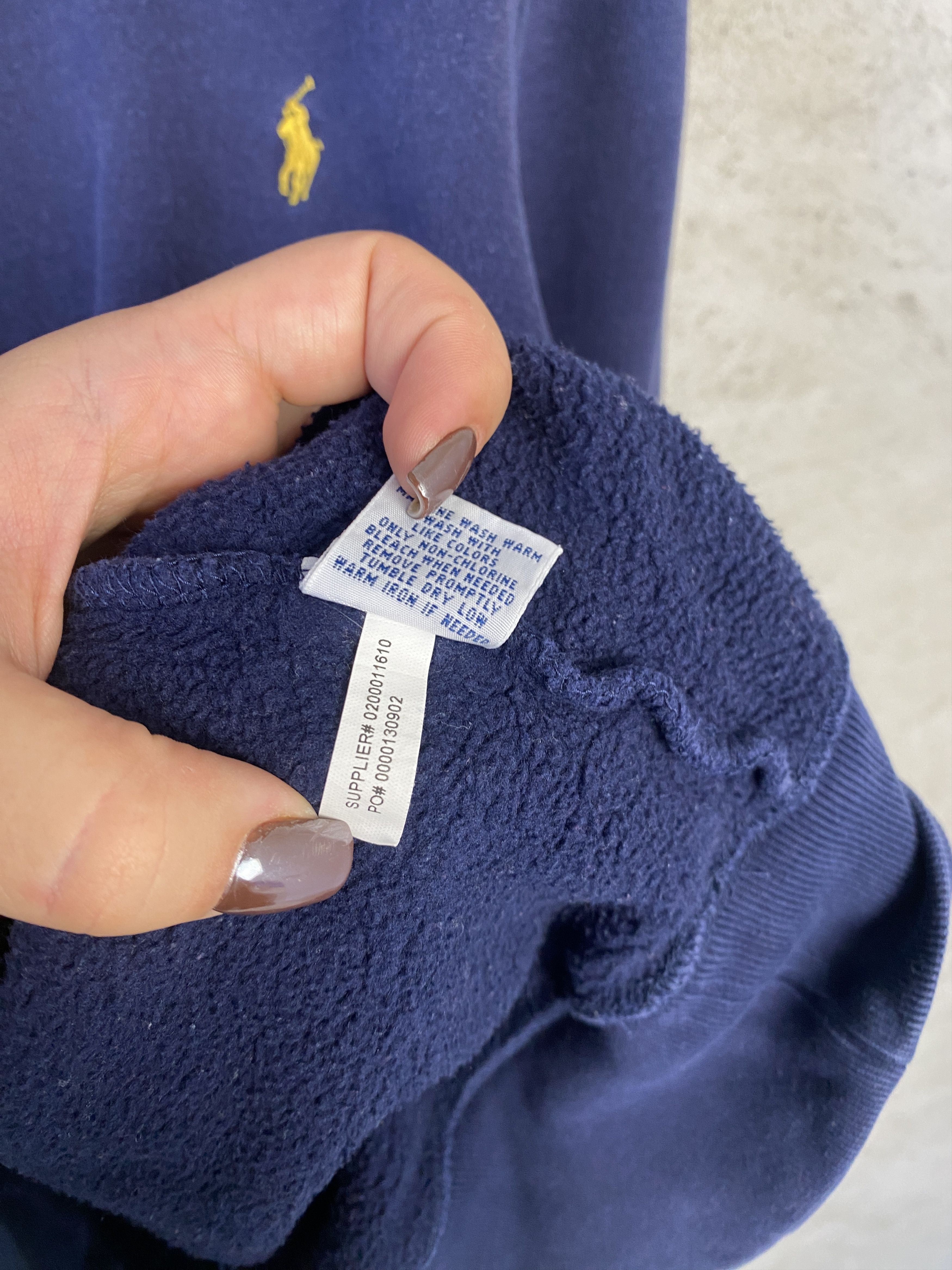 Polo Ralph Lauren Polo Ralph Lauren small pony sweatshirt crewneck Size US M / EU 48-50 / 2 - 5 Thumbnail
